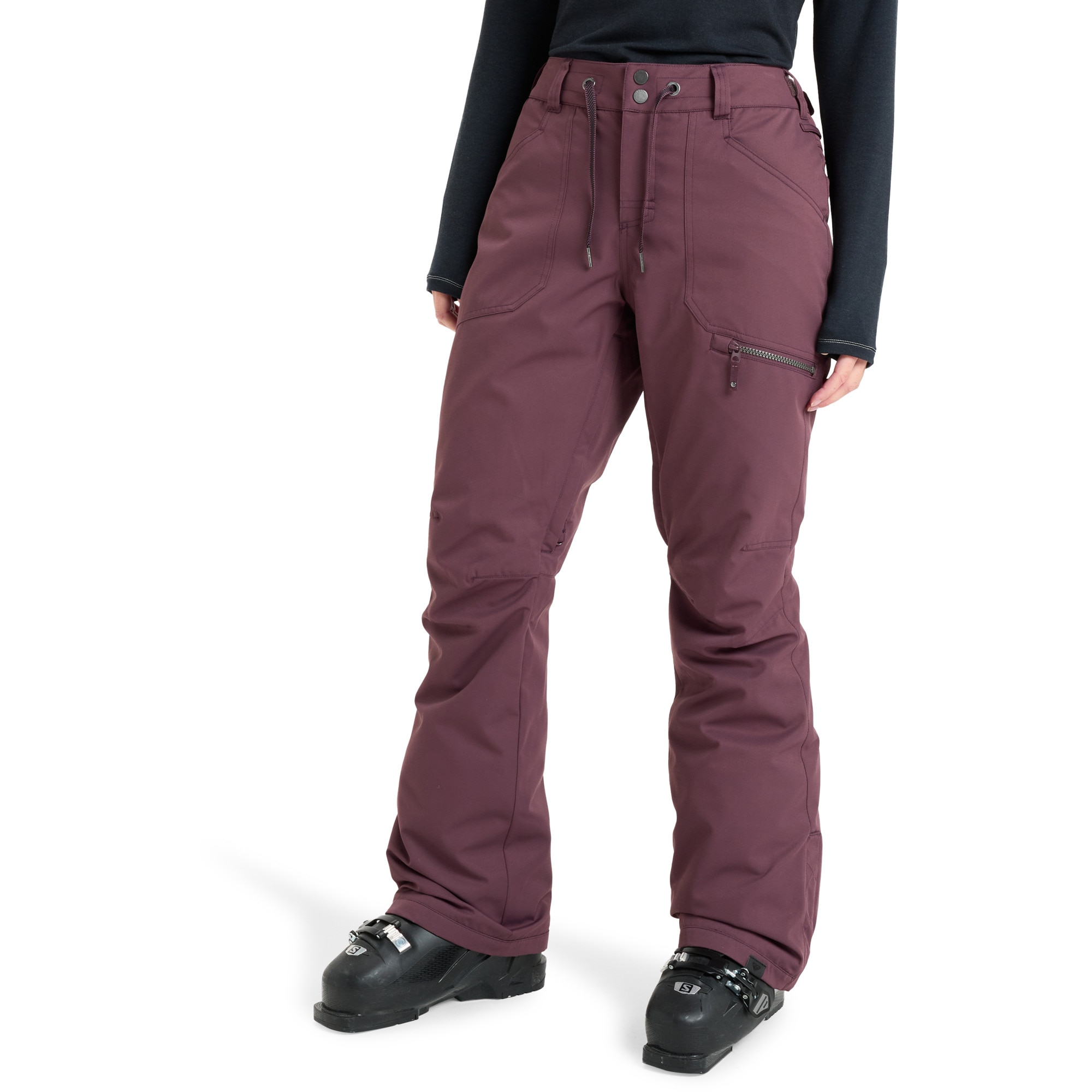 Pantalón de mujer Nadia Roxy - Rojo Rojo-1