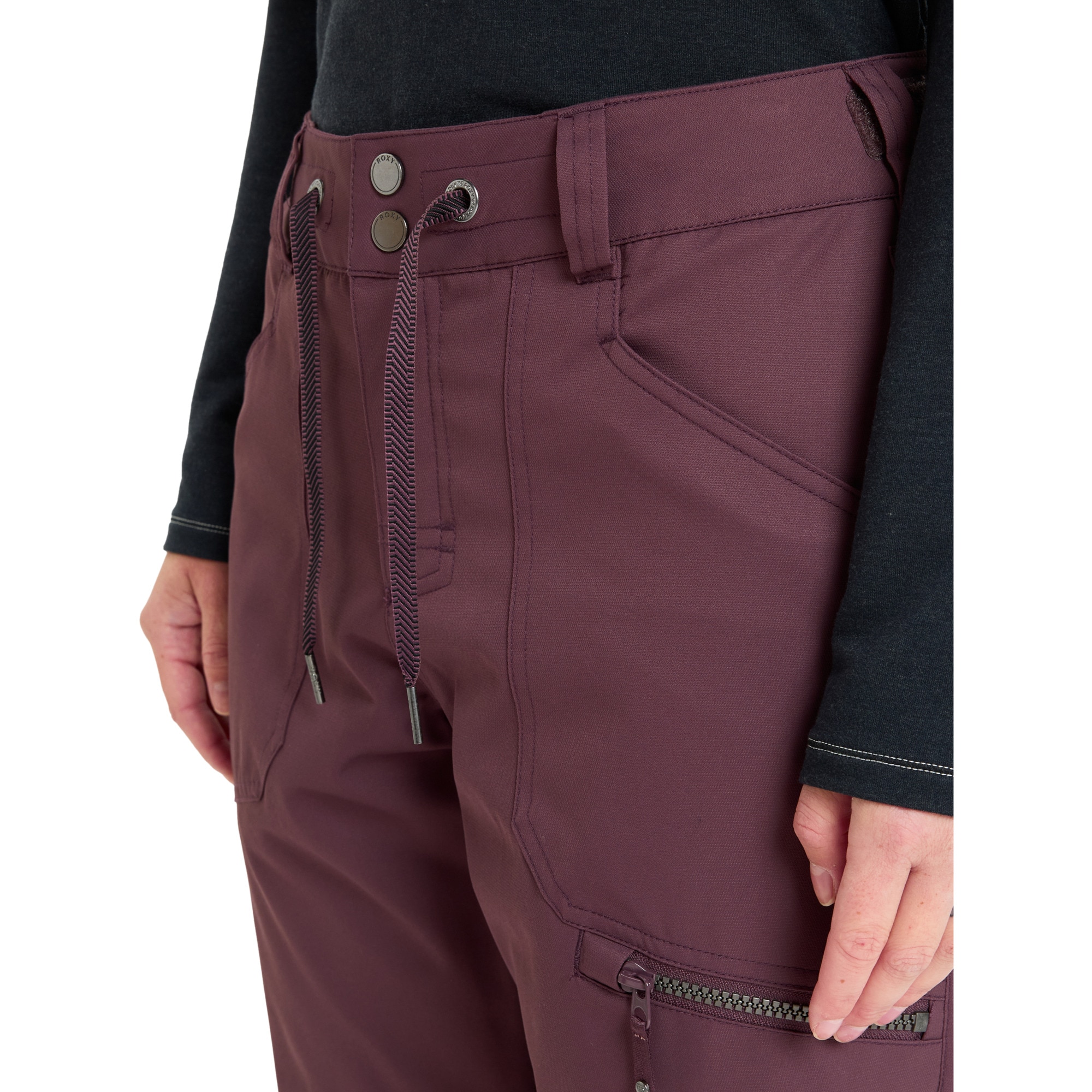 Pantalón de mujer Nadia Roxy - Rojo Rojo-6