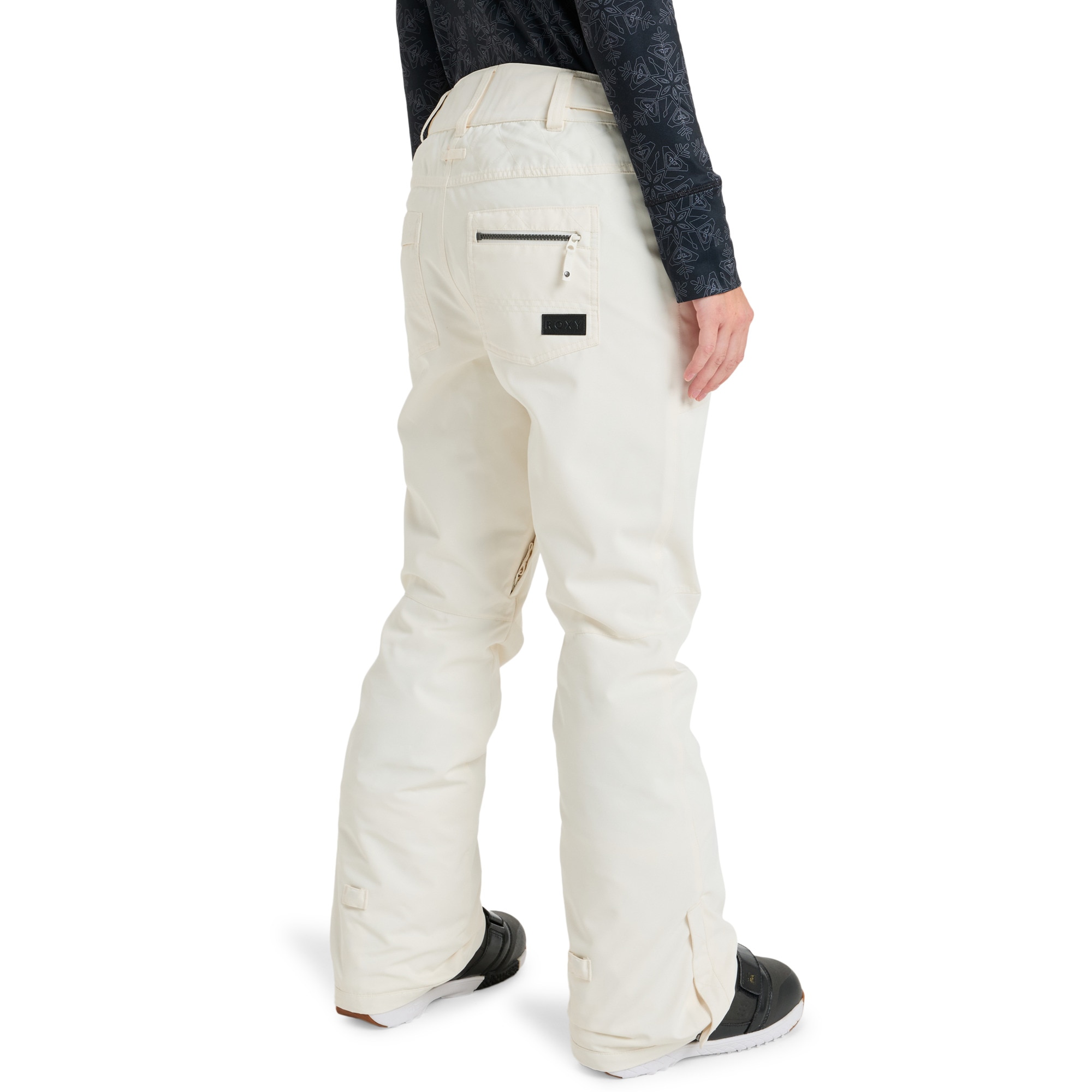 Pantalón de mujer Nadia Roxy - Blanco Blanco-2