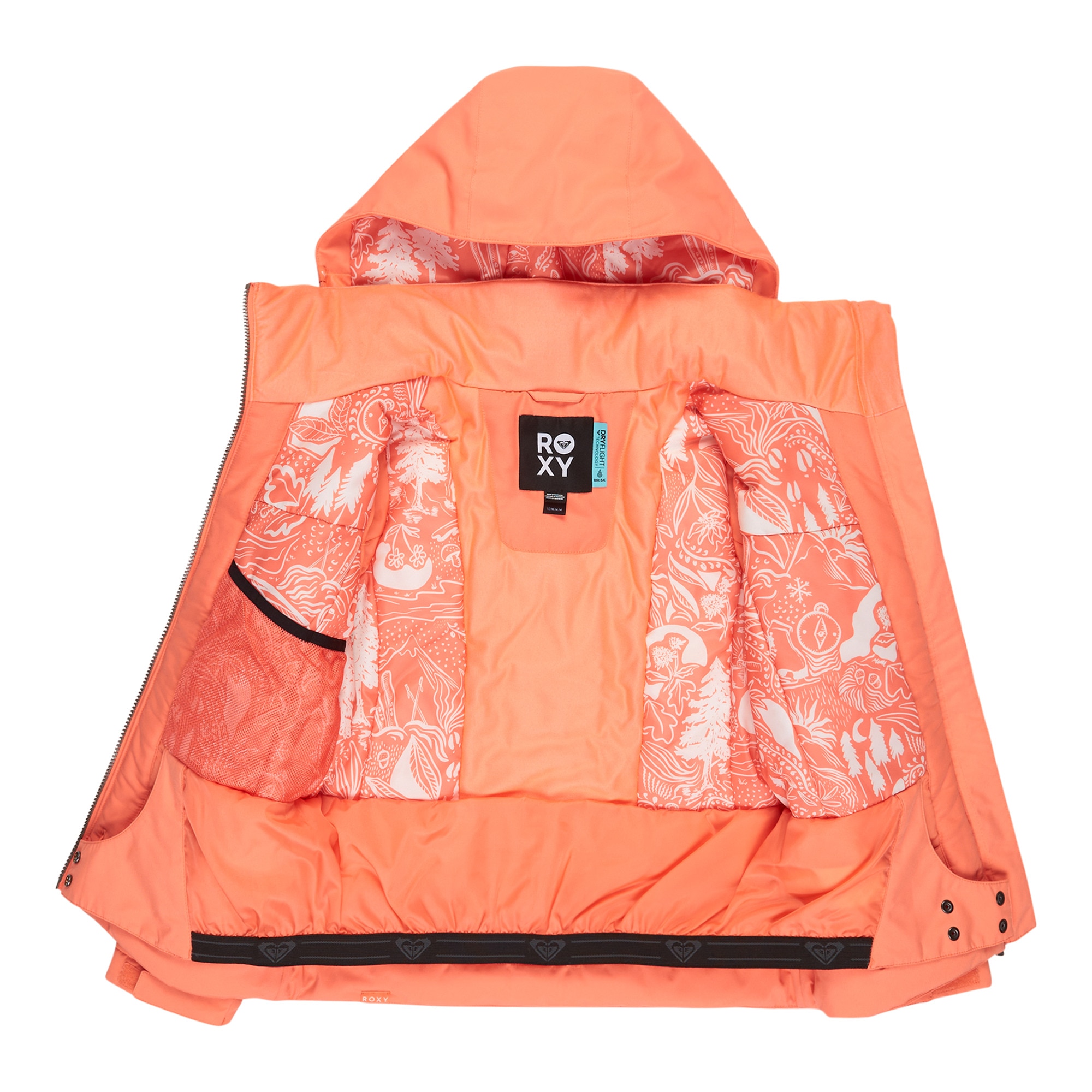 Chaqueta snow de niños Meade Roxy - Rosa Rosa-4
