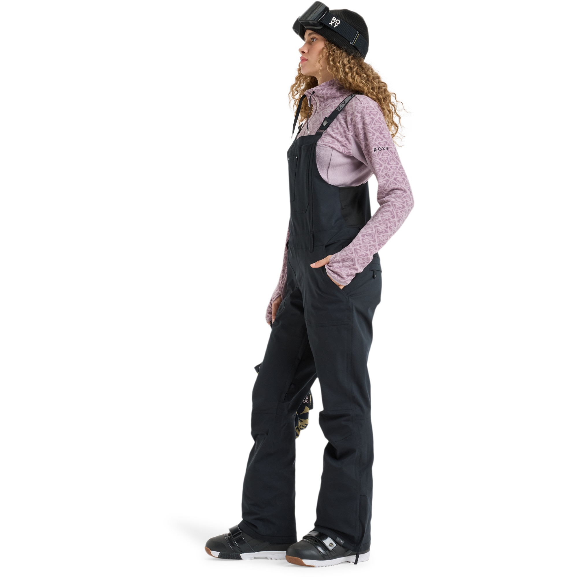 Imagen 3 de Peto técnico snow de mujer Rideout Roxy - Negro Negro