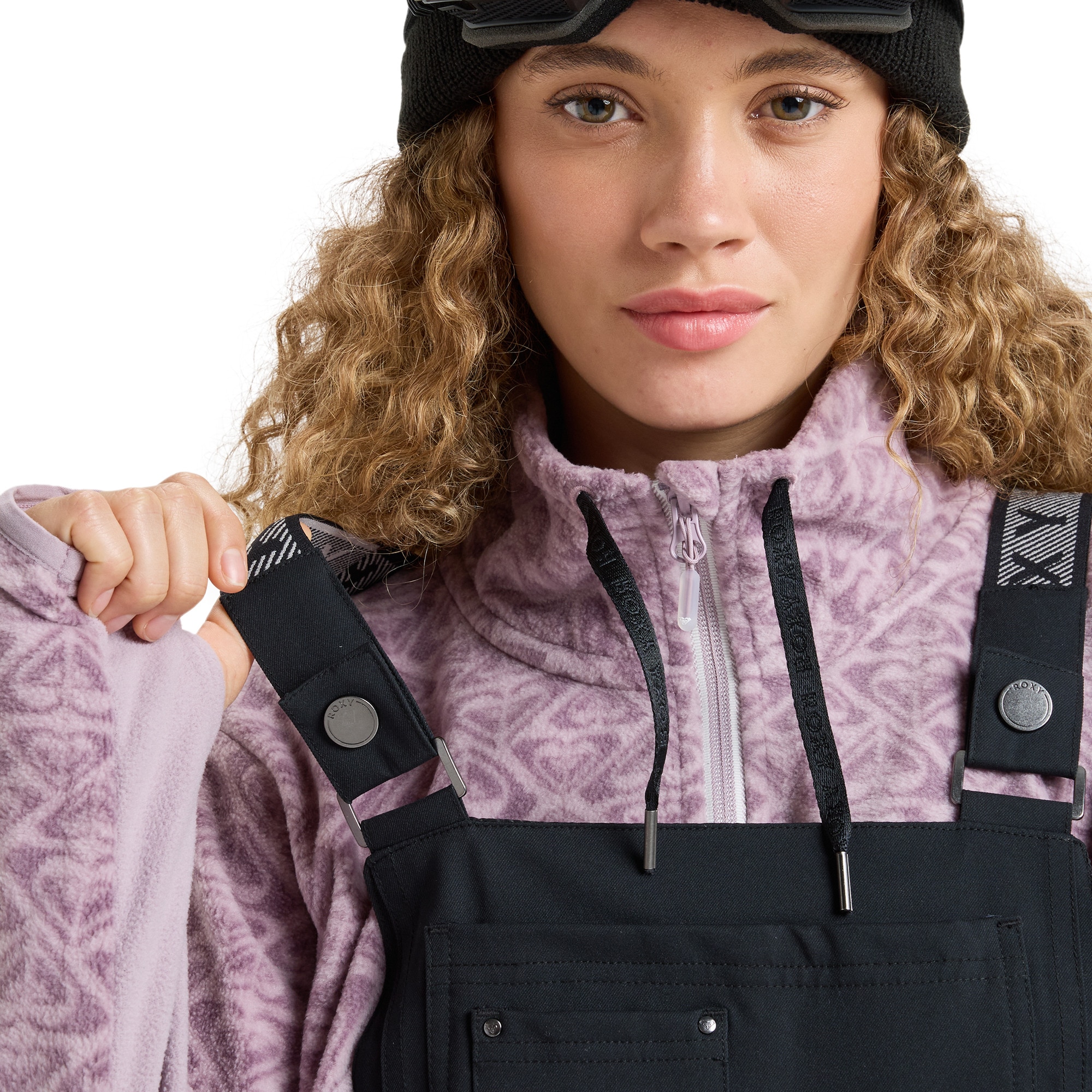 Imagen 5 de Peto técnico snow de mujer Rideout Roxy - Negro Negro