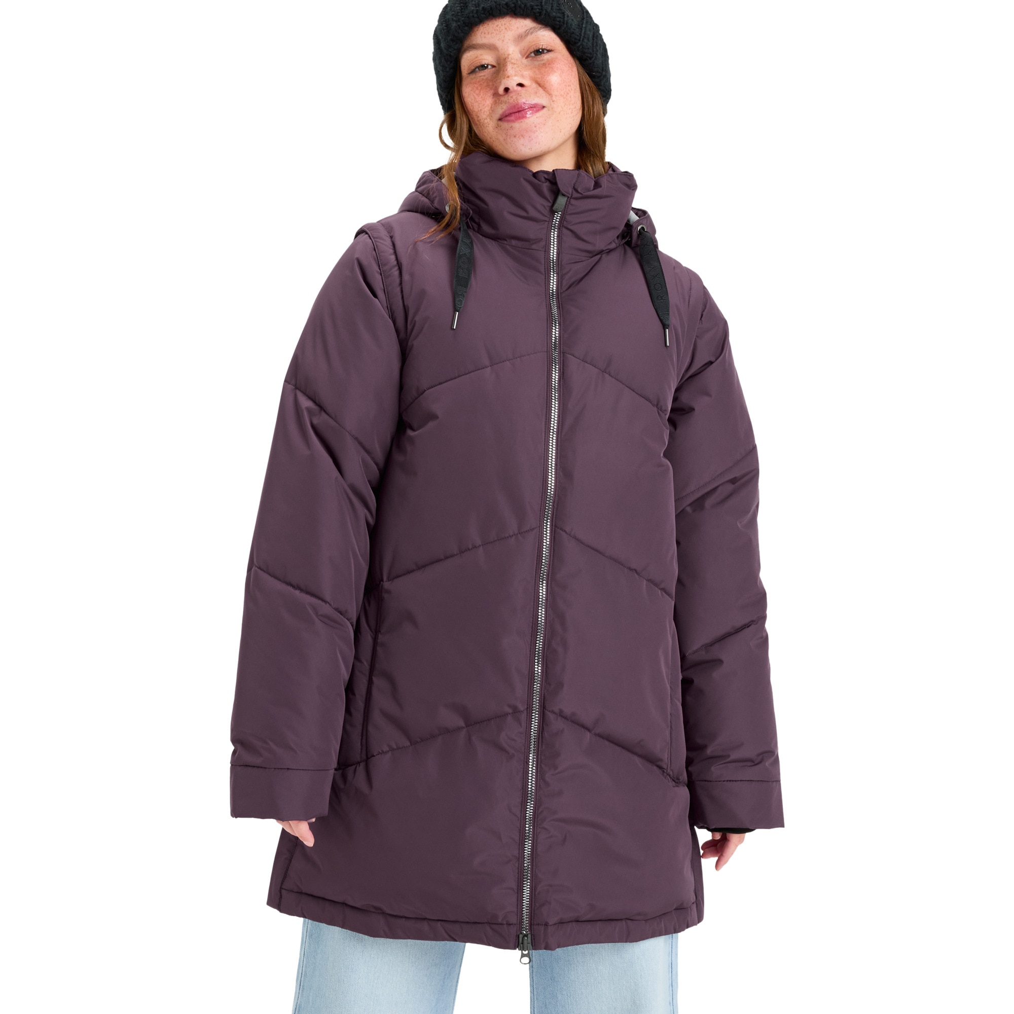 Chaqueta de mujer Driftt To Roxy - Rojo Rojo-1