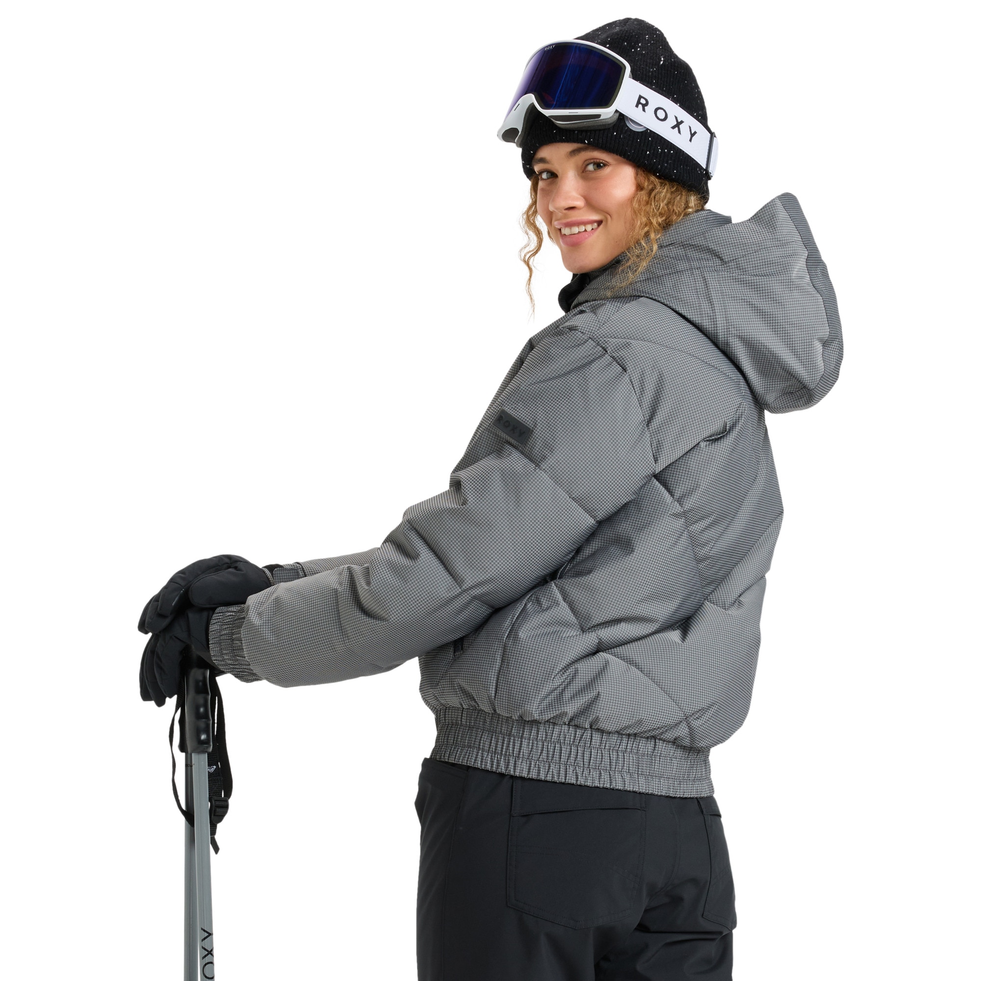 Imagen 3 de Chaqueta de mujer Snow Shimmer Roxy - Negro Negro