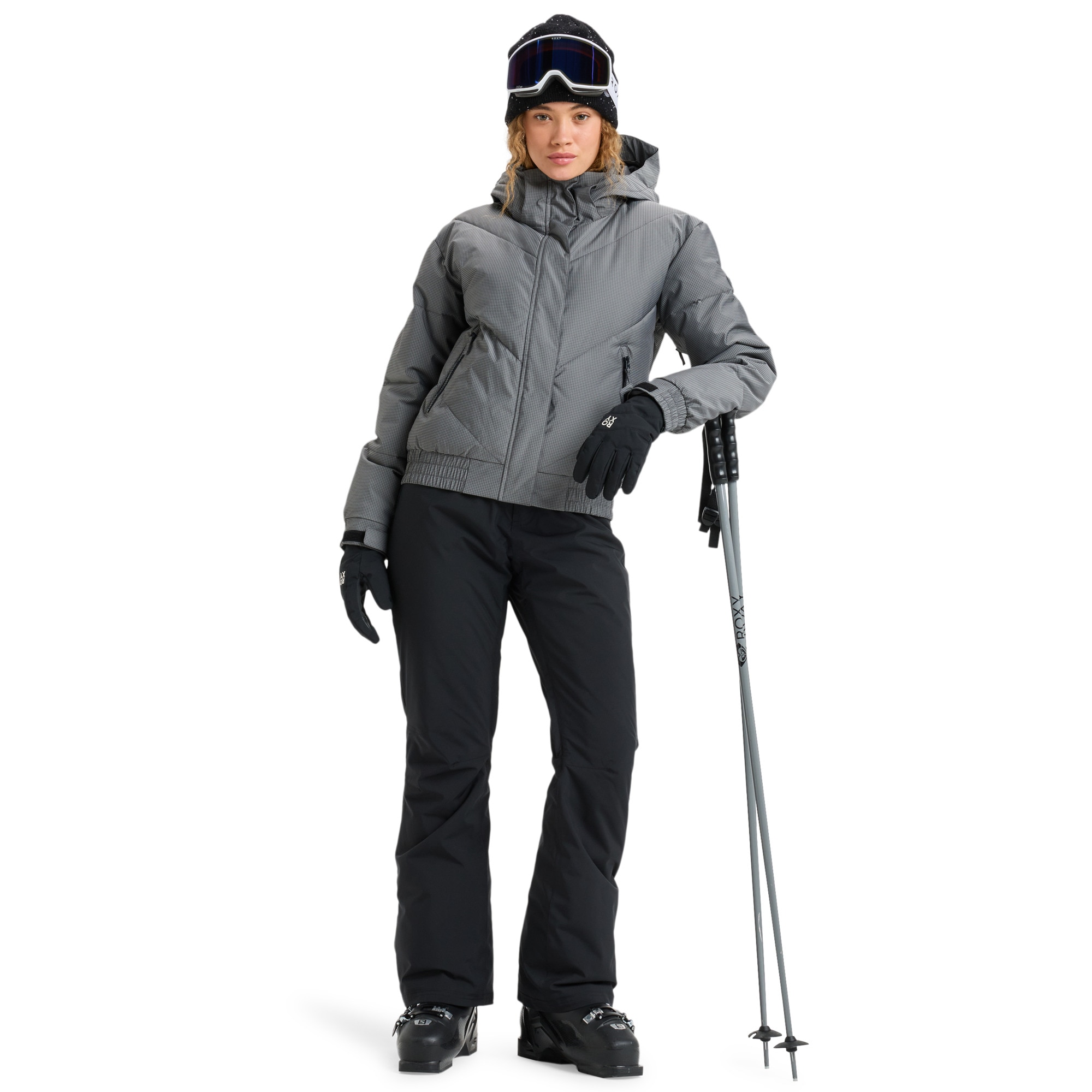 Imagen 4 de Chaqueta de mujer Snow Shimmer Roxy - Negro Negro