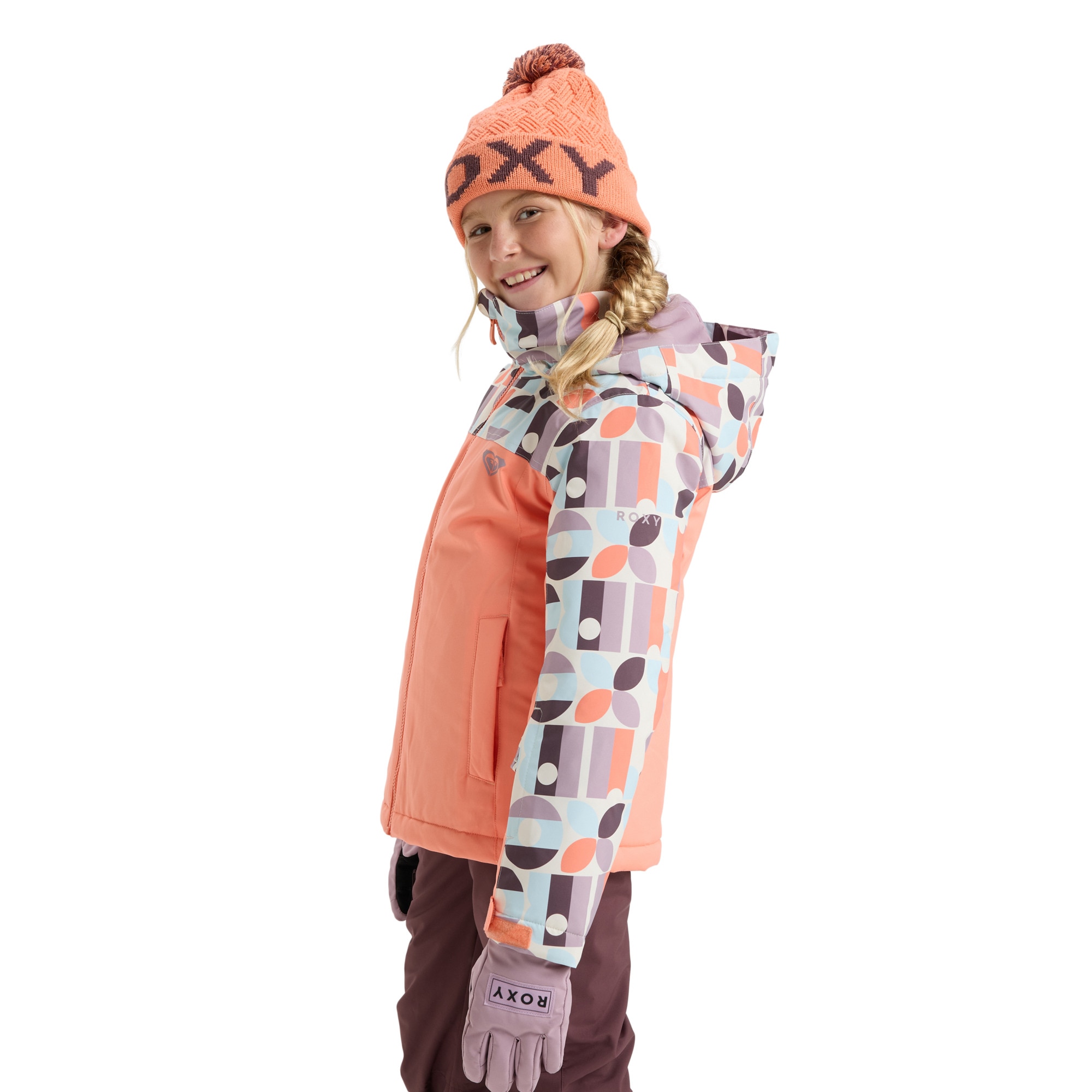 Chaqueta de niños Galaxy Roxy - Blanco Blanco-3