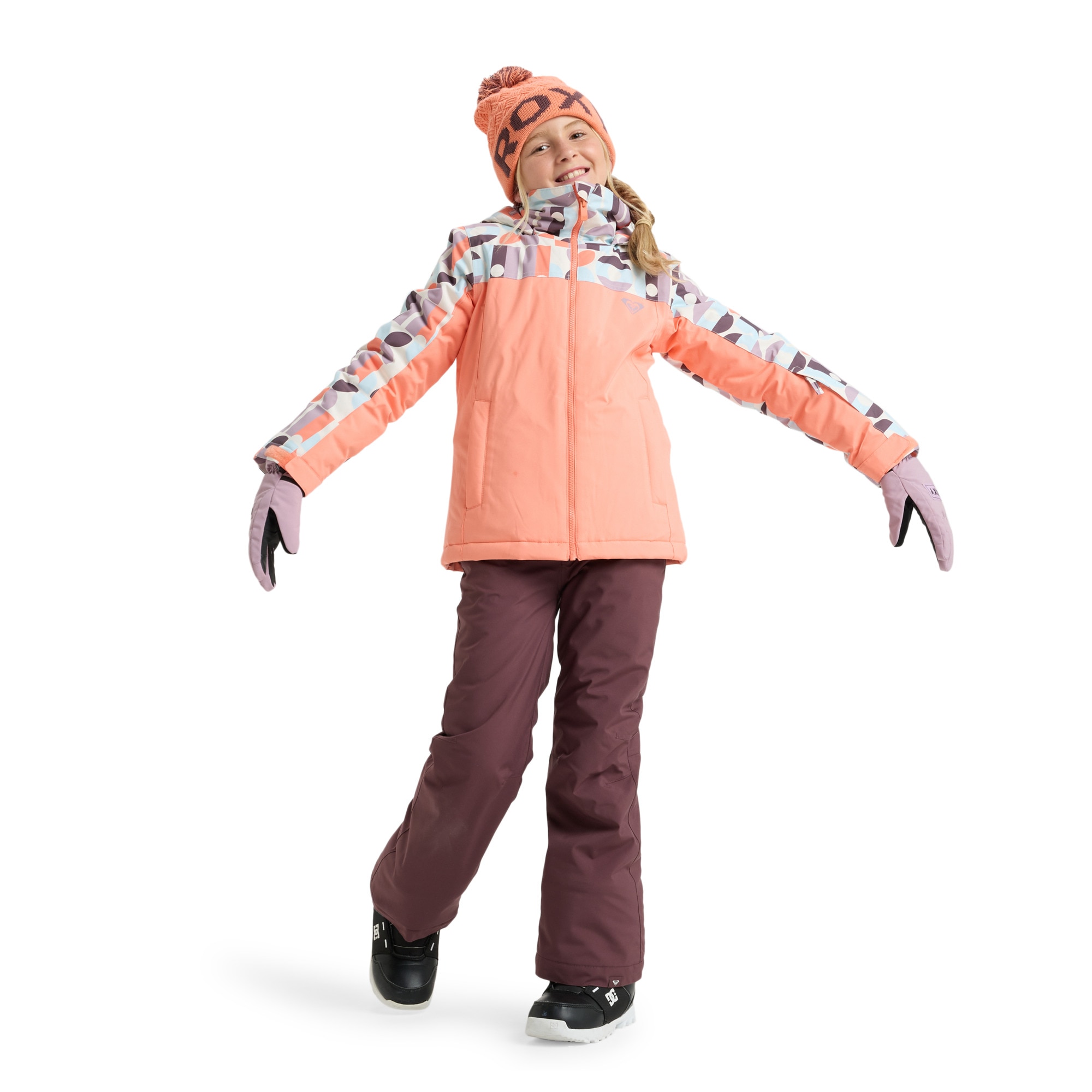 Chaqueta de niños Galaxy Roxy - Blanco Blanco-5
