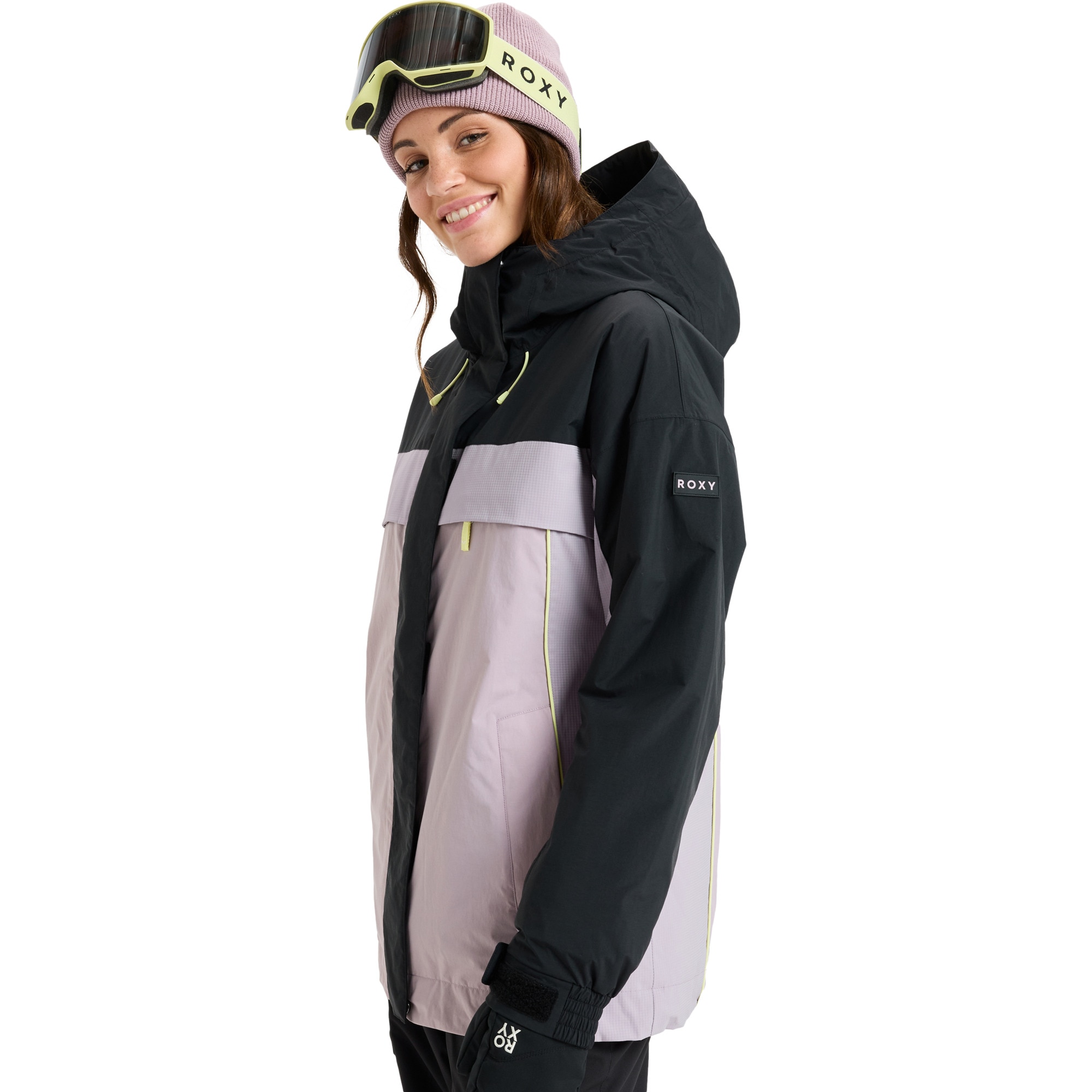 Chaqueta de mujer Respective Roxy - Negro Negro-3