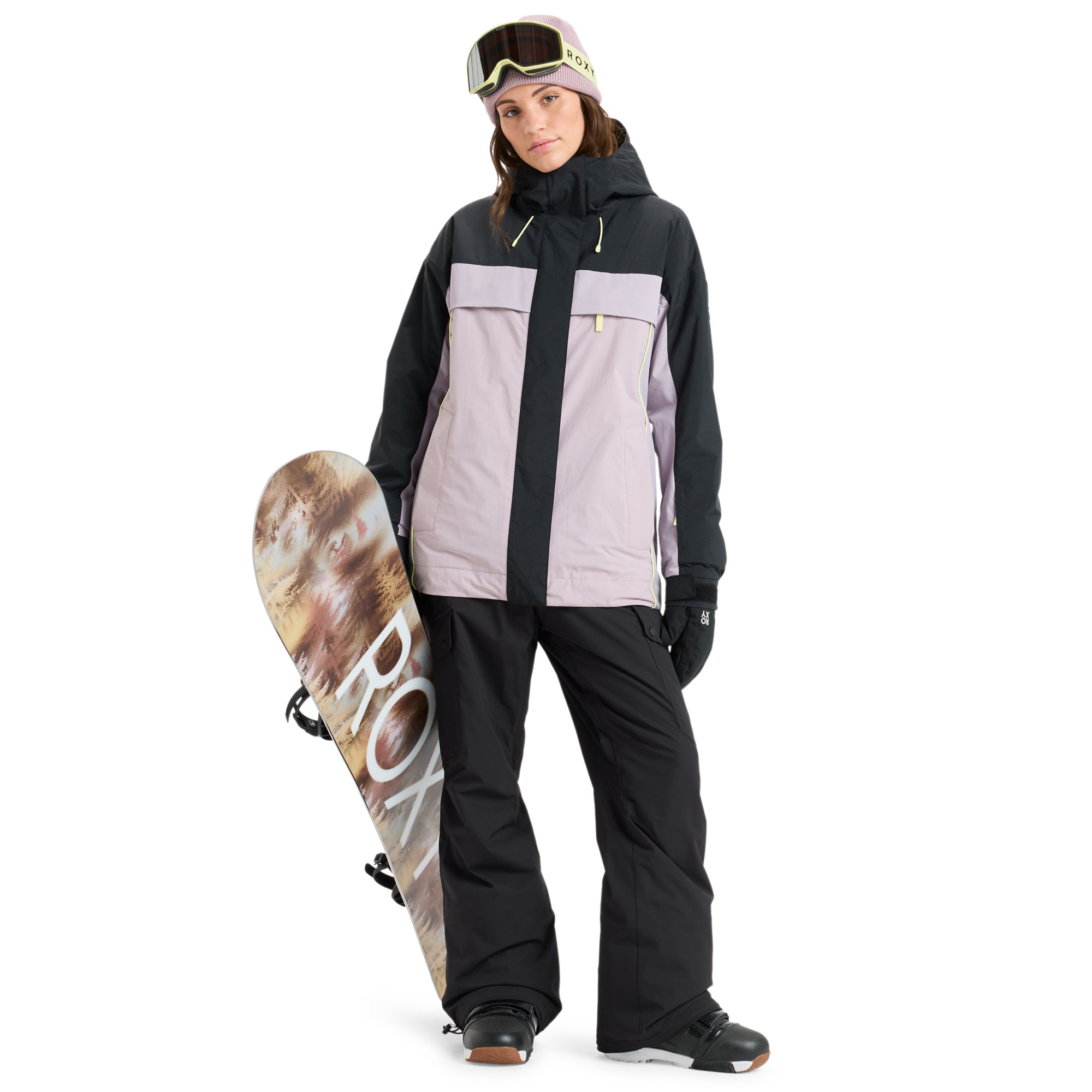 Chaqueta de mujer Respective Roxy - Negro Negro-4