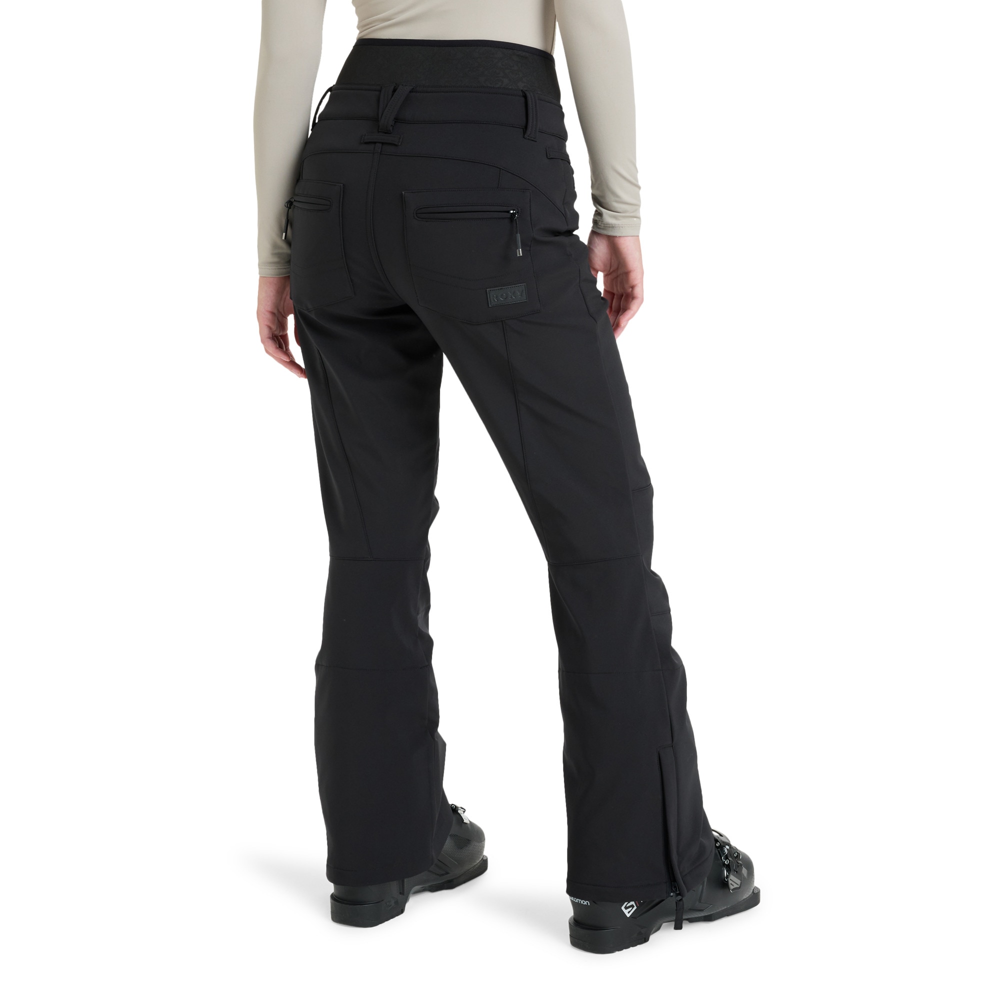 Pantalón de mujer Rising High Roxy - Negro Negro-2