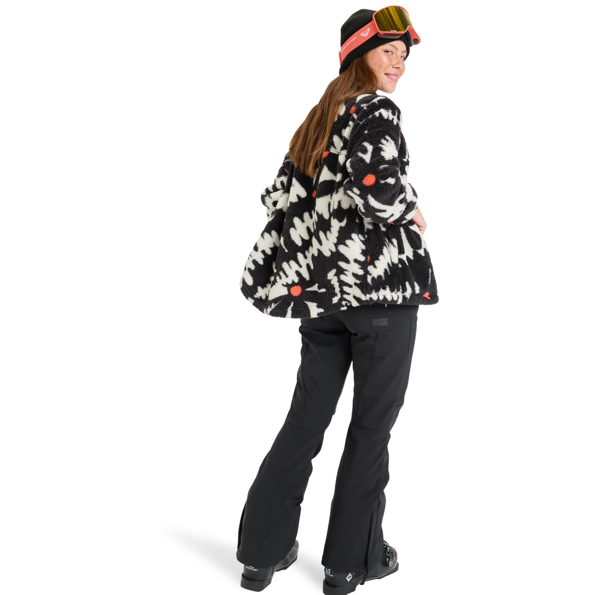 Pantalón de mujer Rising High Roxy - Negro Negro-5