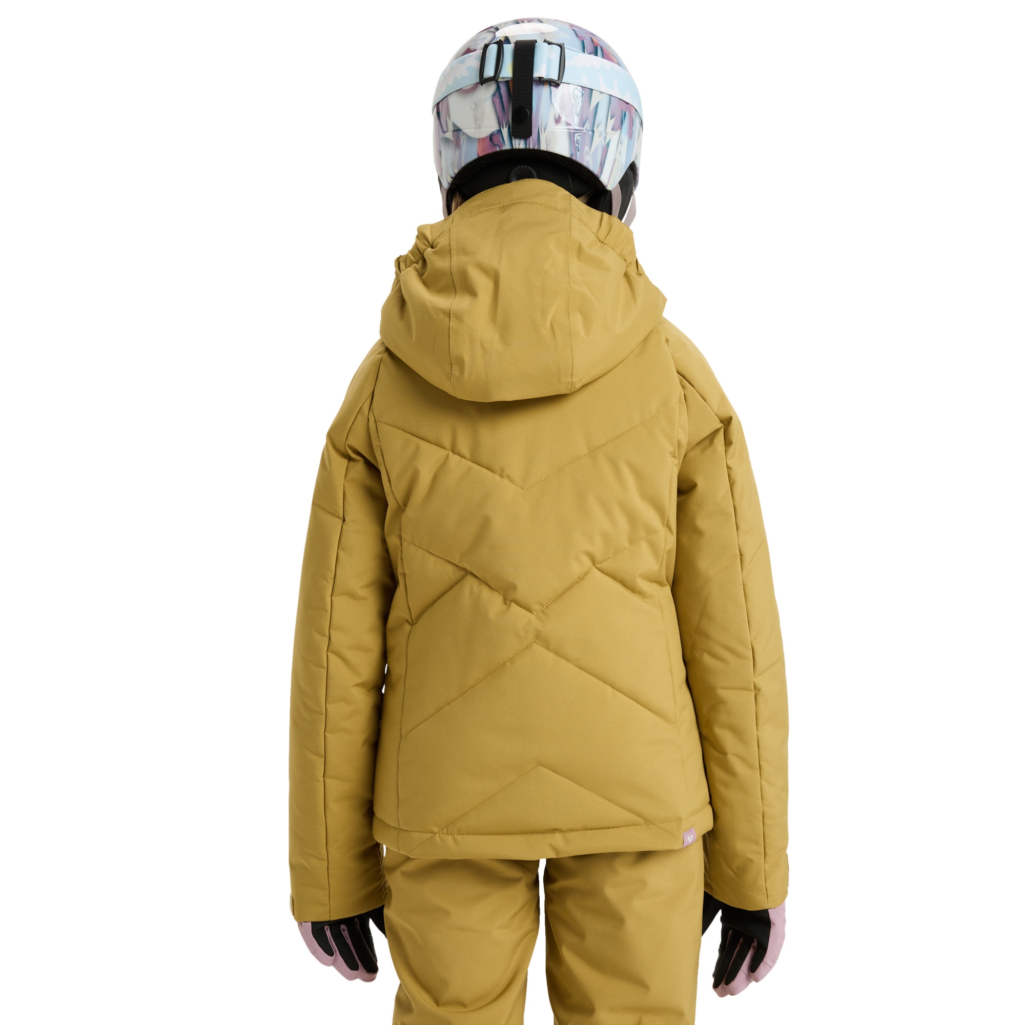 Chaqueta de niños Snowsylva Roxy - Beige Beige-2