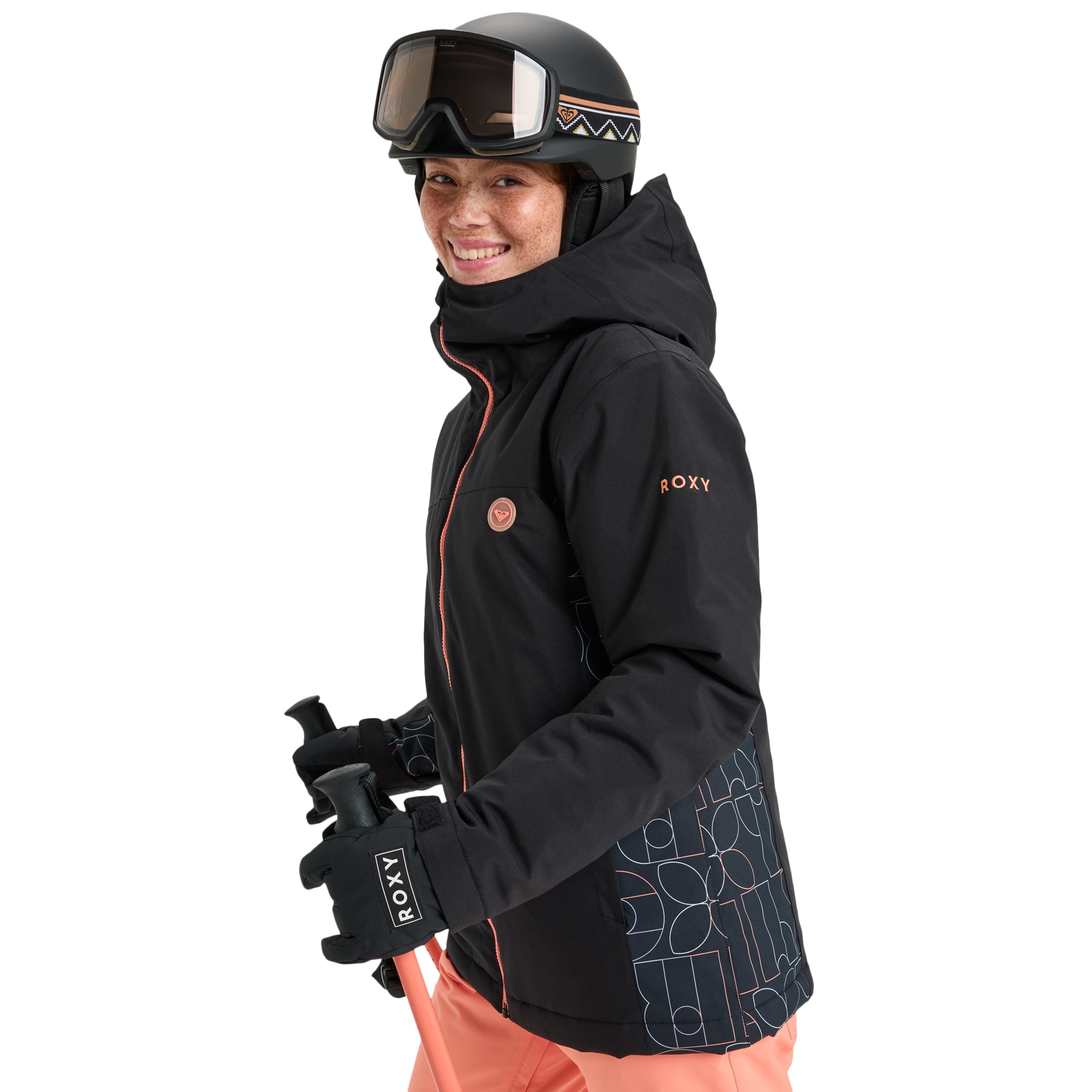 Chaqueta de mujer Galaxy Roxy - Negro Negro-3