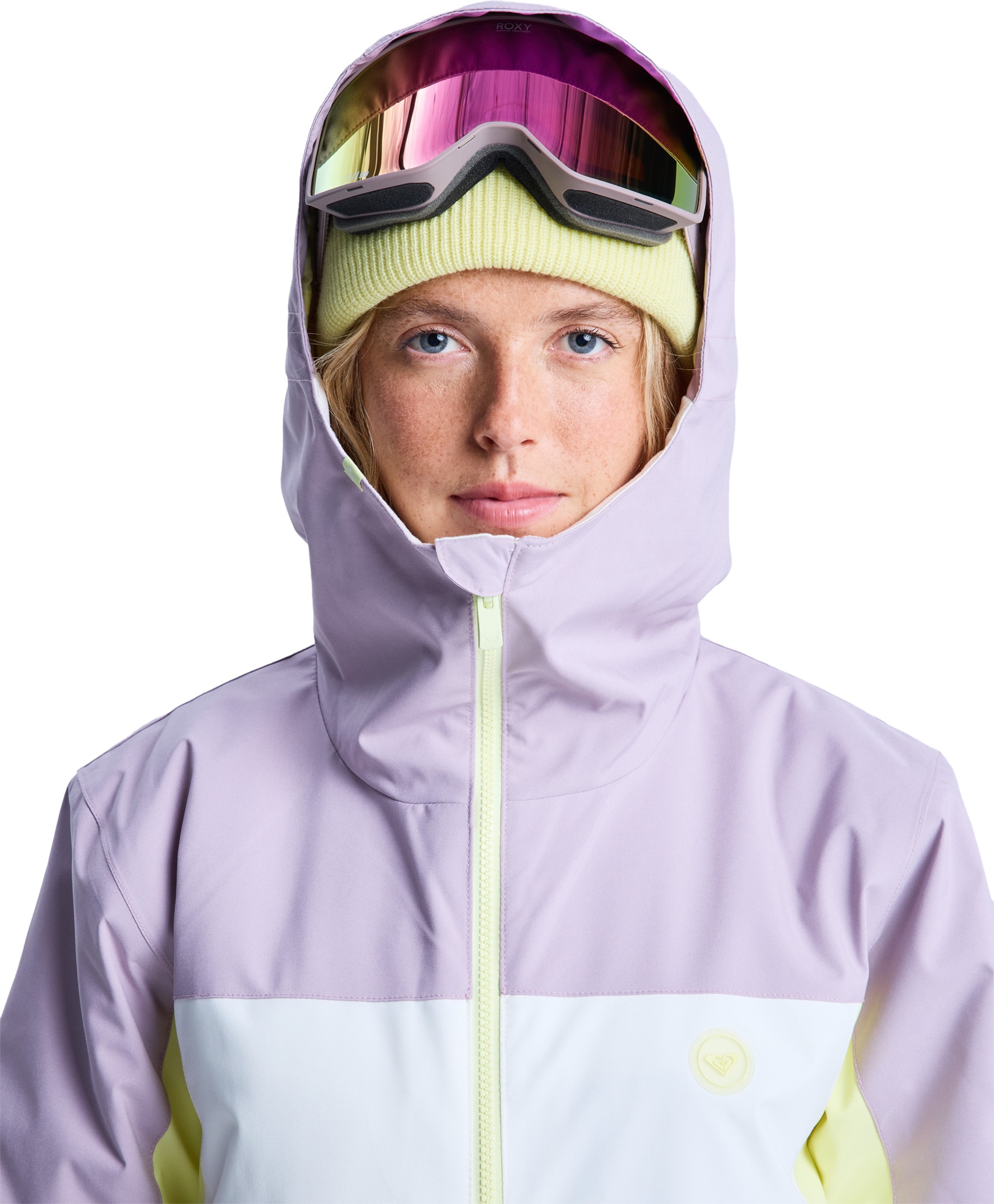 Chaqueta de mujer Galaxy Roxy - Morado / Verde claro Morado / Verde claro-6
