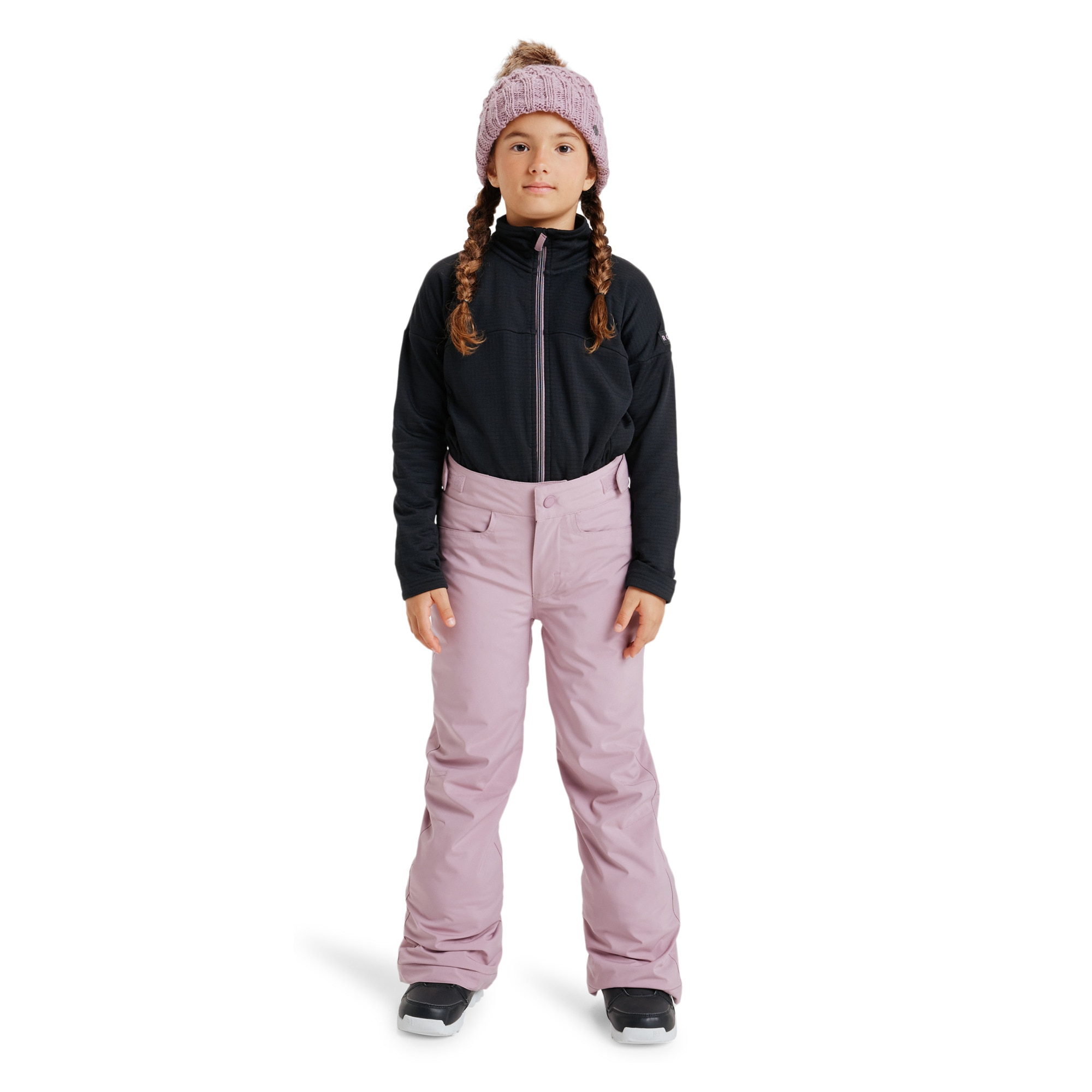 Pantalón de niños Backyard Girl Roxy - Rosa Rosa-4