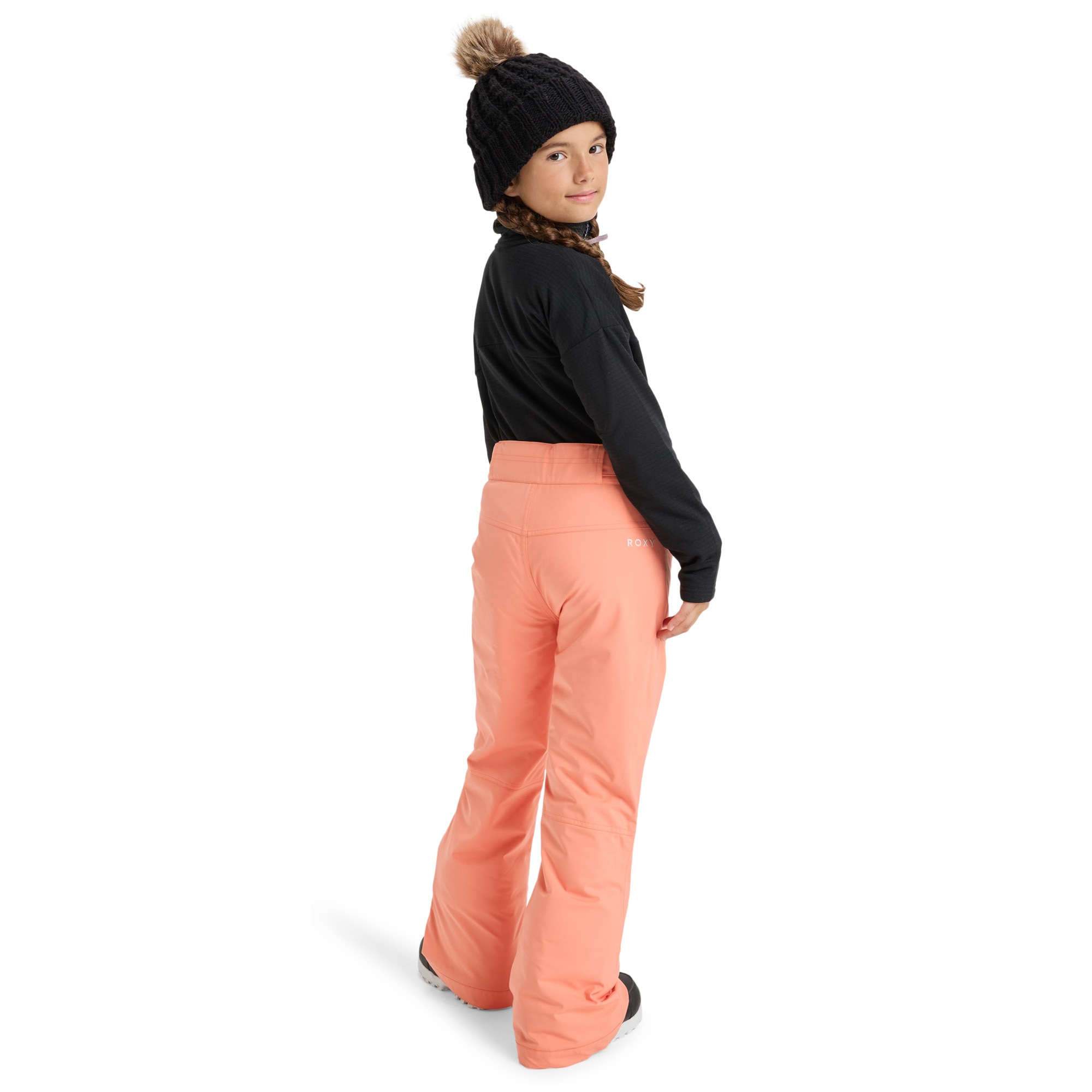 Imagen 2 de Pantalón snow de niños Backyard Girl Roxy - Rosa Rosa
