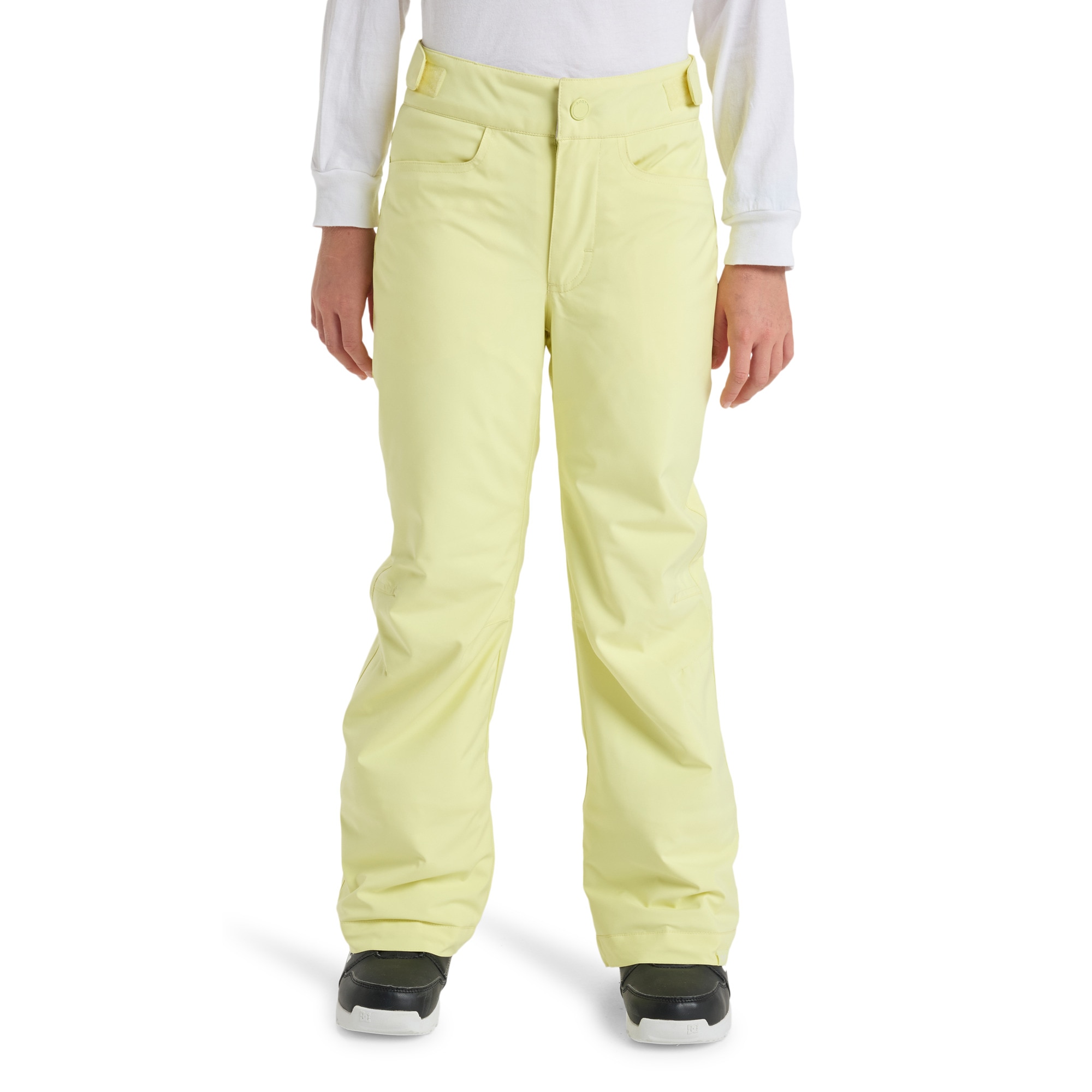 Pantalón de niños Backyard Girl Roxy - Amarillo Amarillo-1