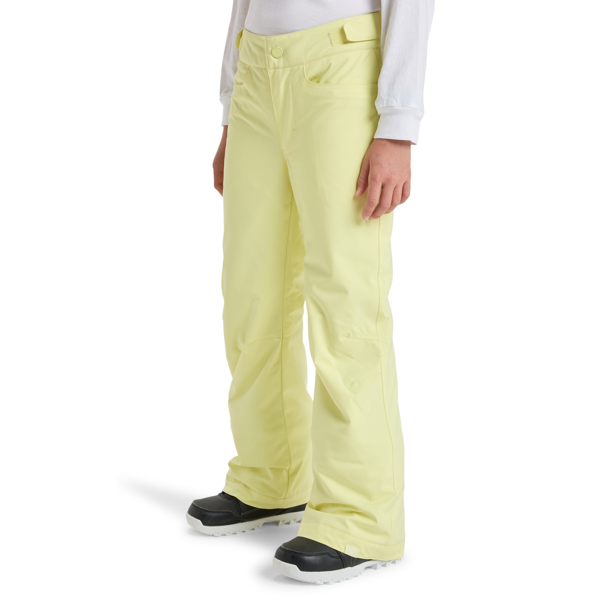 Pantalón de niños Backyard Girl Roxy - Amarillo Amarillo-3