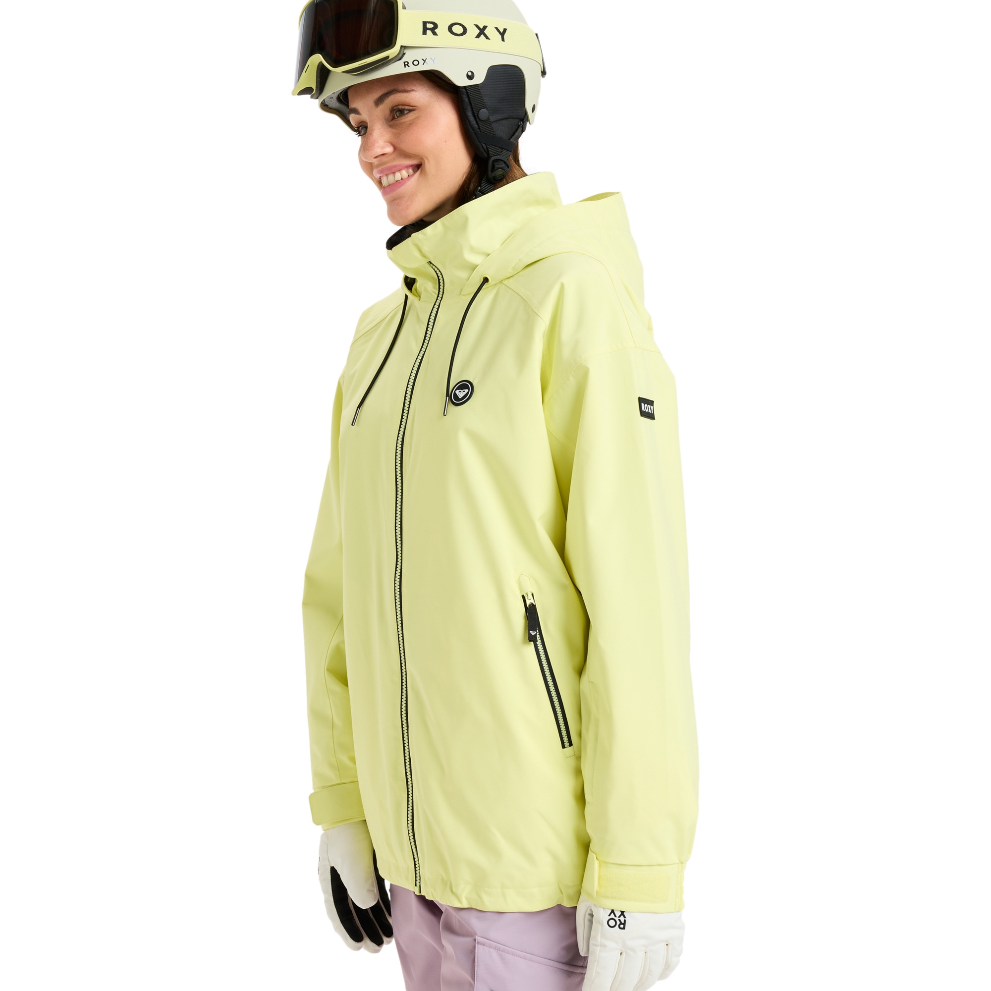 Chaqueta de mujer Landscape Roxy - Amarillo Amarillo-3