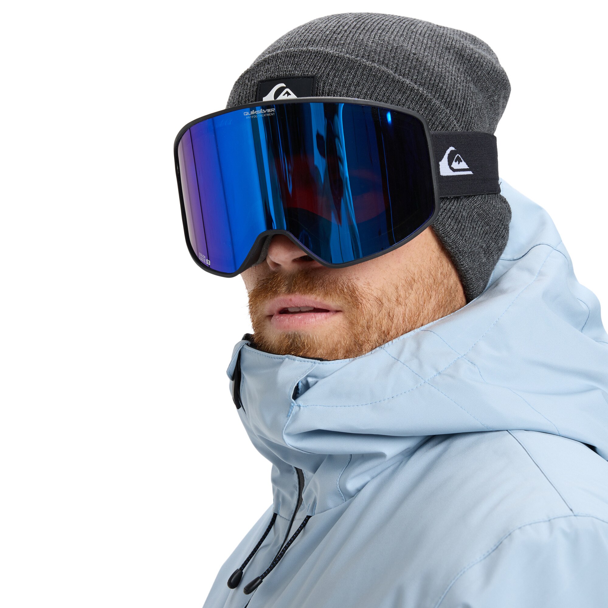 Mascara de esquí de hombre storm quiksilver - Negro Negro-2