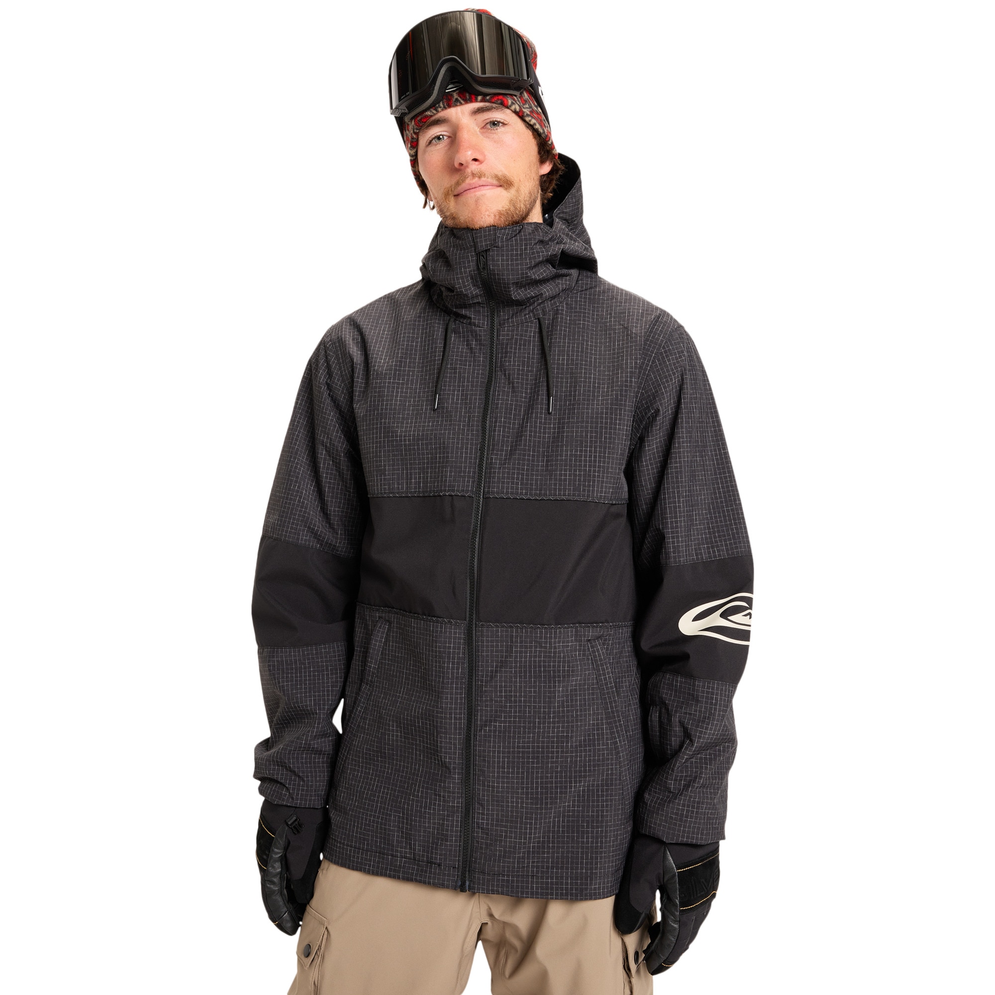 Quiksilver - Chaqueta de hombre High In The Hood Quiksilver.