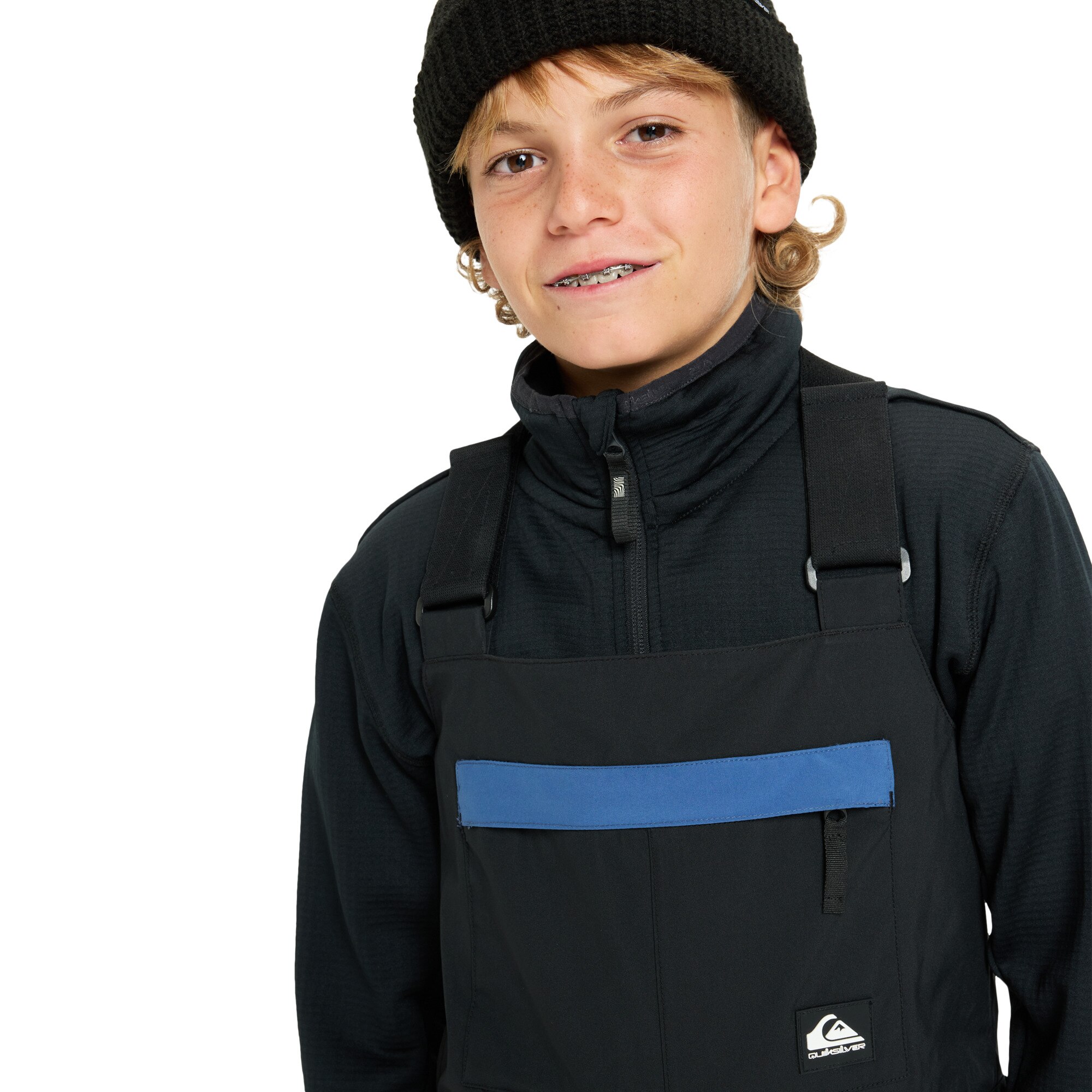 Peto técnico de snow de niños Mash Up Quiksilver - Negro Negro-5