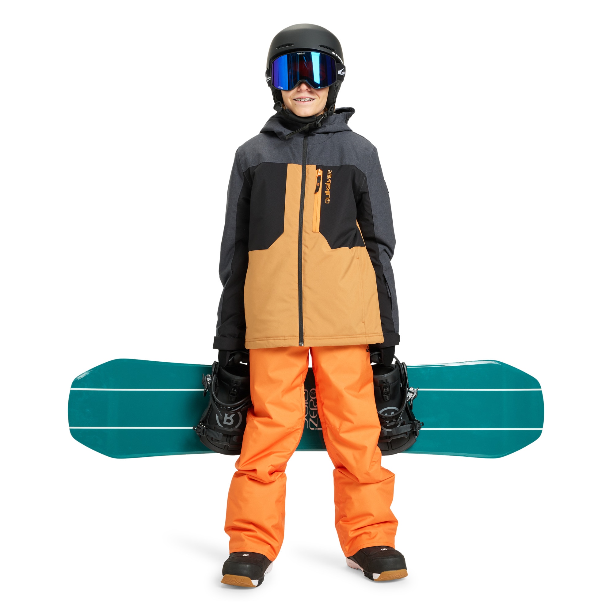 Pantalón de niños Estate Quiksilver - Naranja Naranja-3