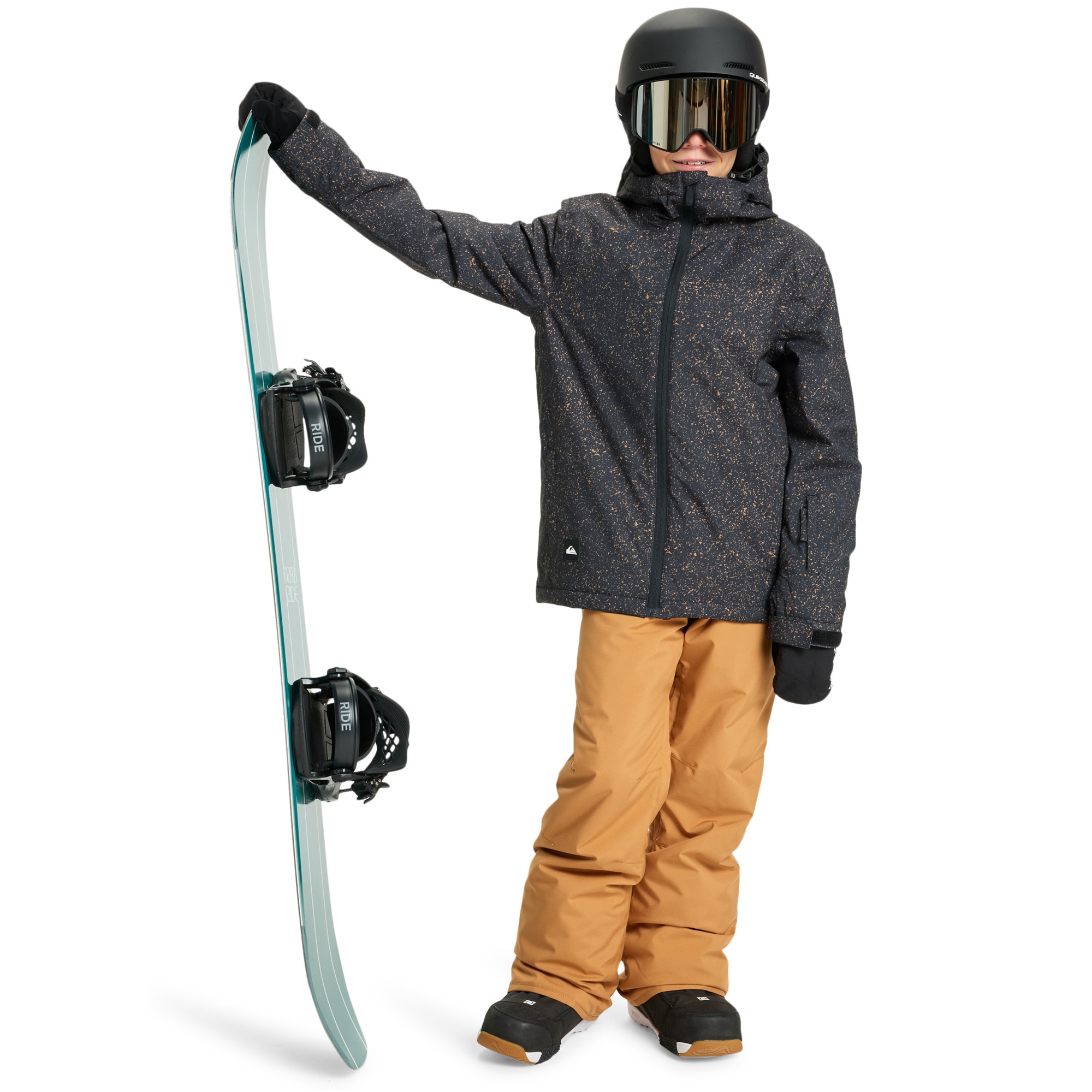 Pantalón de niños Estate Quiksilver - Marrón Marrón-3