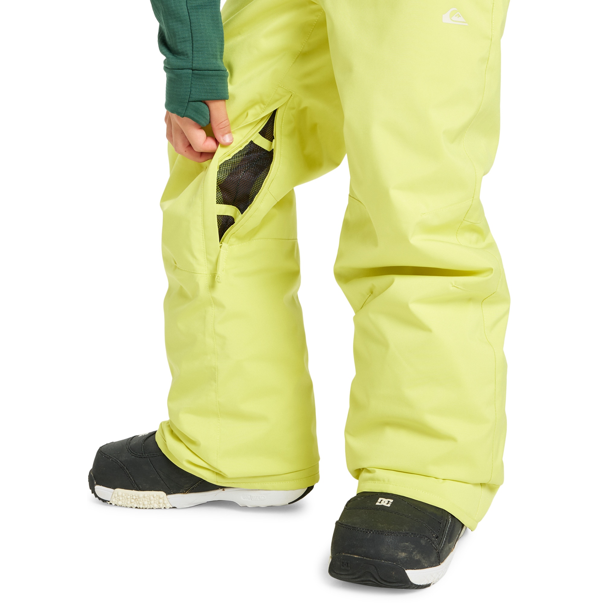 Pantalón de niños Estate Quiksilver - Amarillo Flúor Amarillo Flúor-5