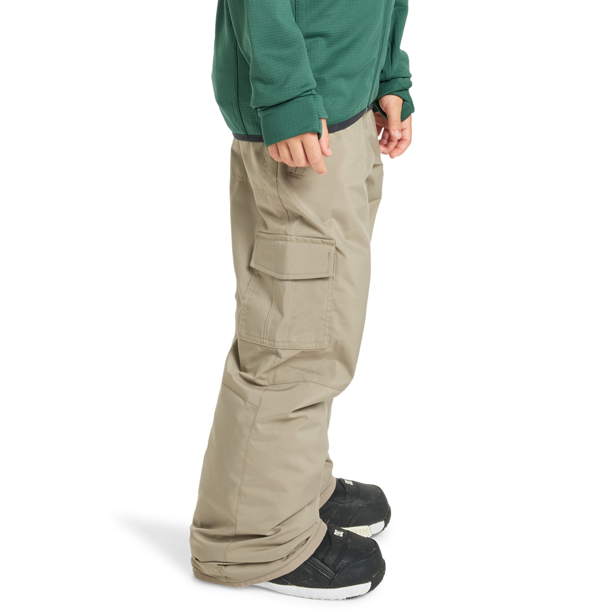 Pantalón de niños Porter Quiksilver - Beige Beige-4
