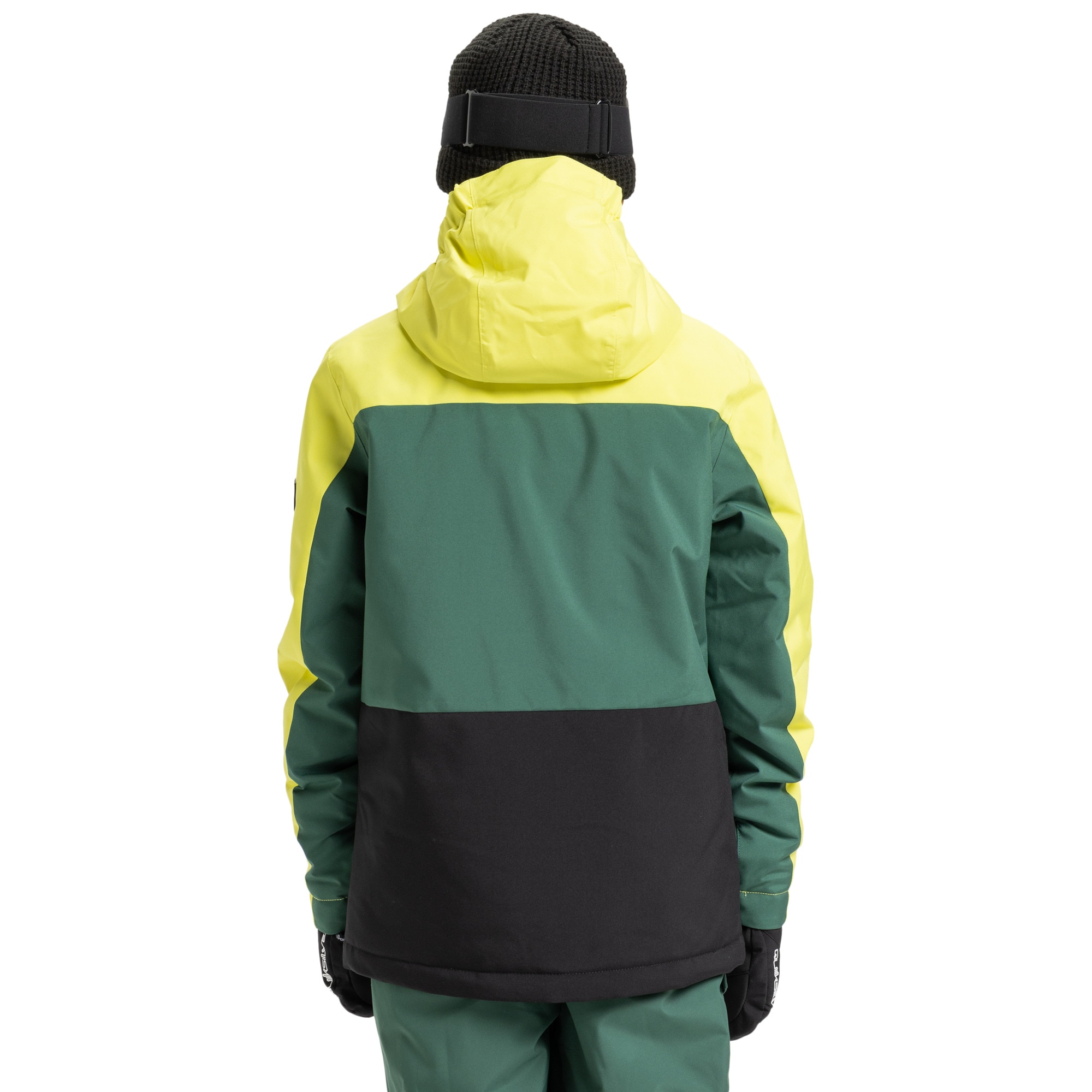 Chaqueta de niños Side Hit Block Quiksilver - Amarillo Amarillo-2