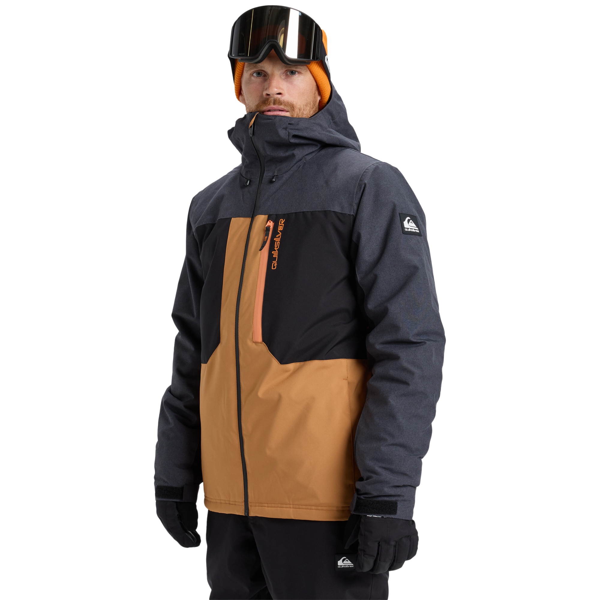 Chaqueta de hombre Dawson Quiksilver - Naranja Naranja-4
