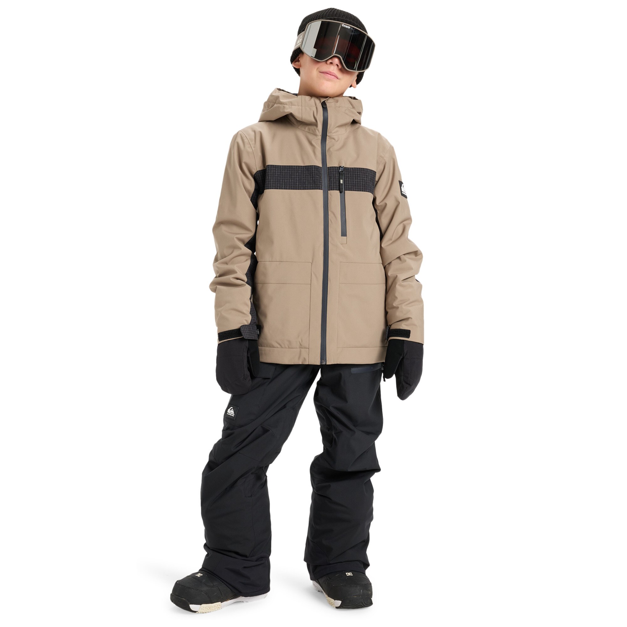 Pantalón de niños Utility Quiksilver - Negro Negro-3