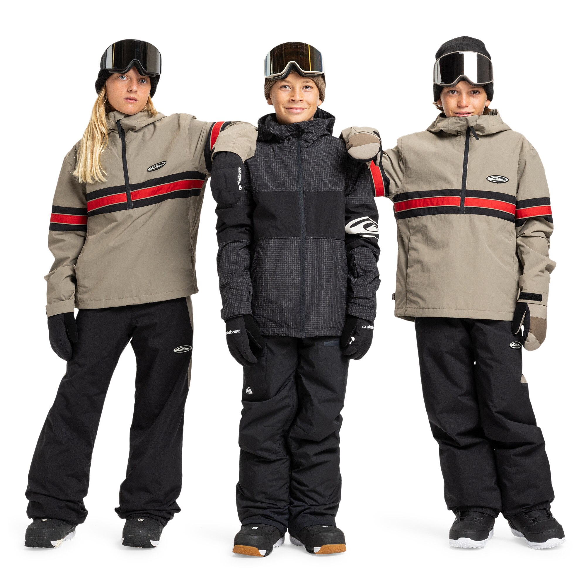 Pantalón de niños Utility Quiksilver - Negro Negro-4