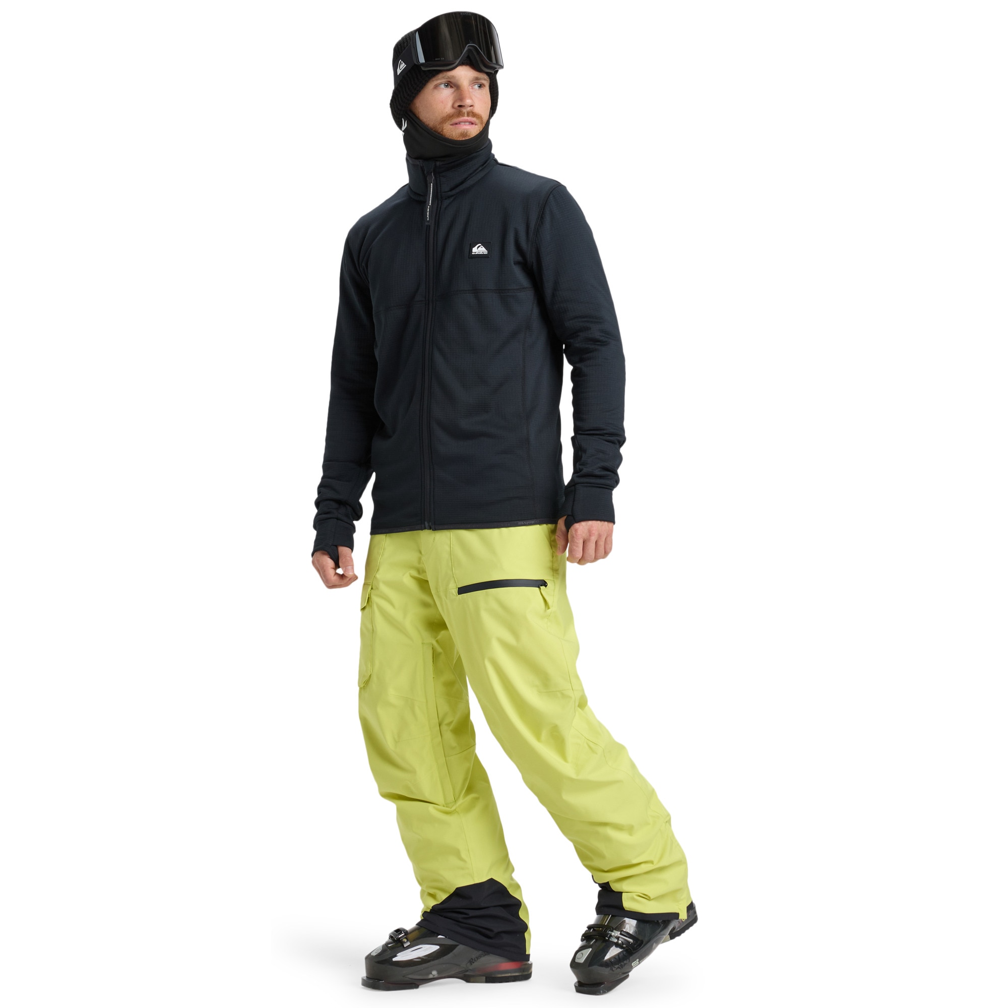 Pantalón de hombre Utility Quiksilver - Amarillo Flúor Amarillo Flúor-3