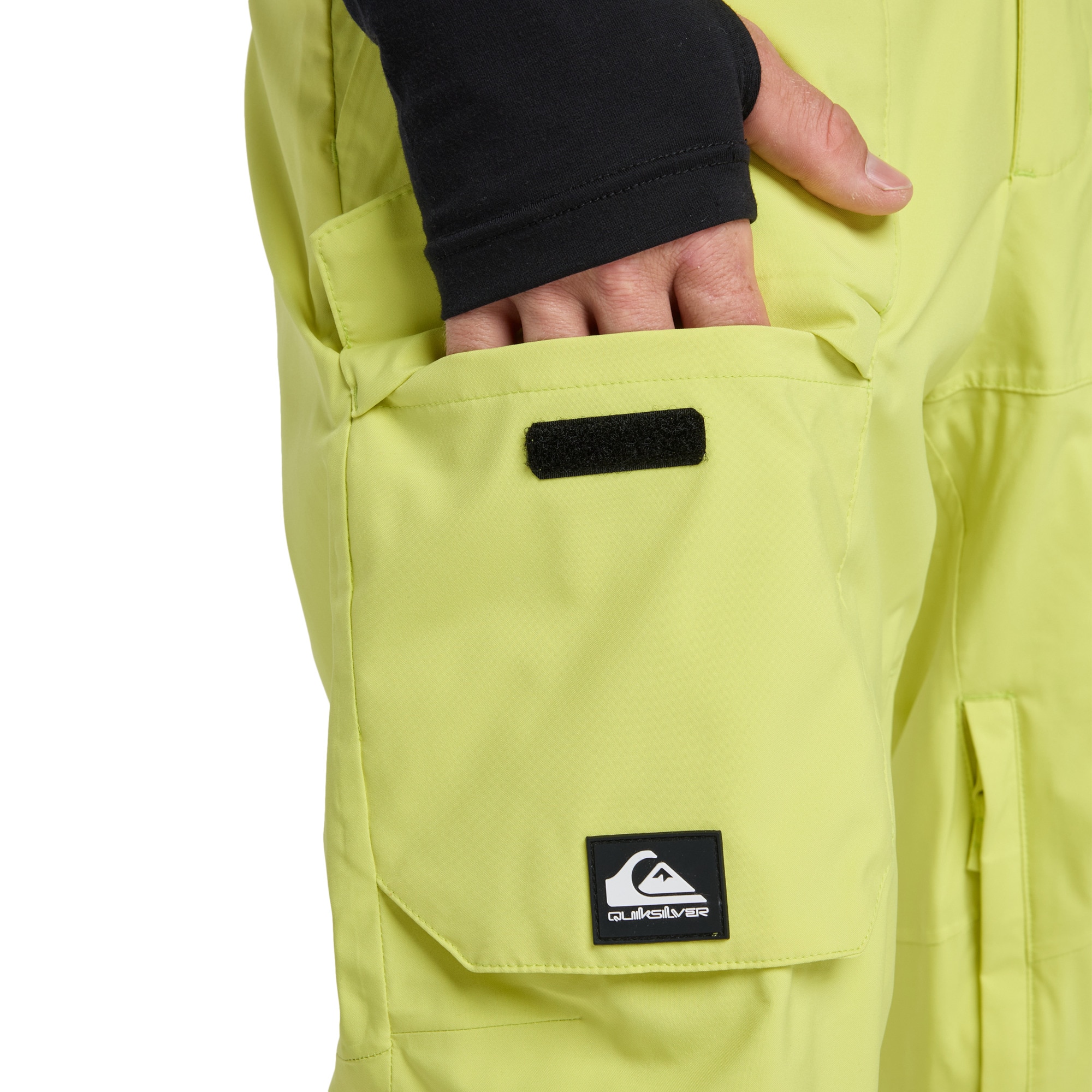 Pantalón de hombre Utility Quiksilver - Amarillo Flúor Amarillo Flúor-6