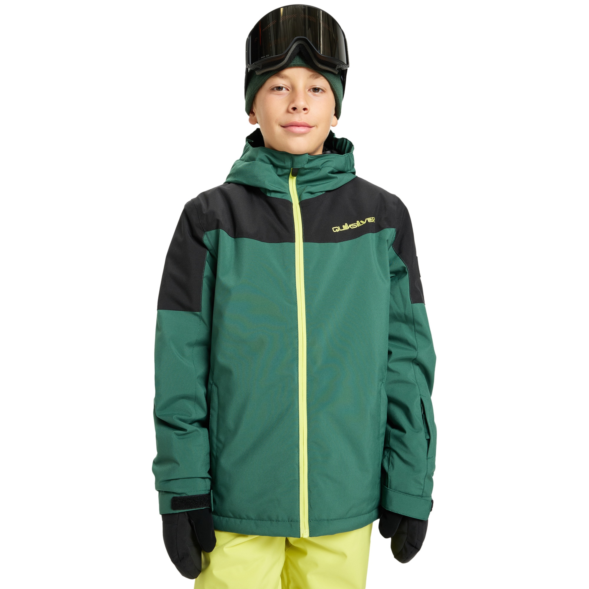 Chaqueta de niños Titano Quiksilver - Verde Verde-1