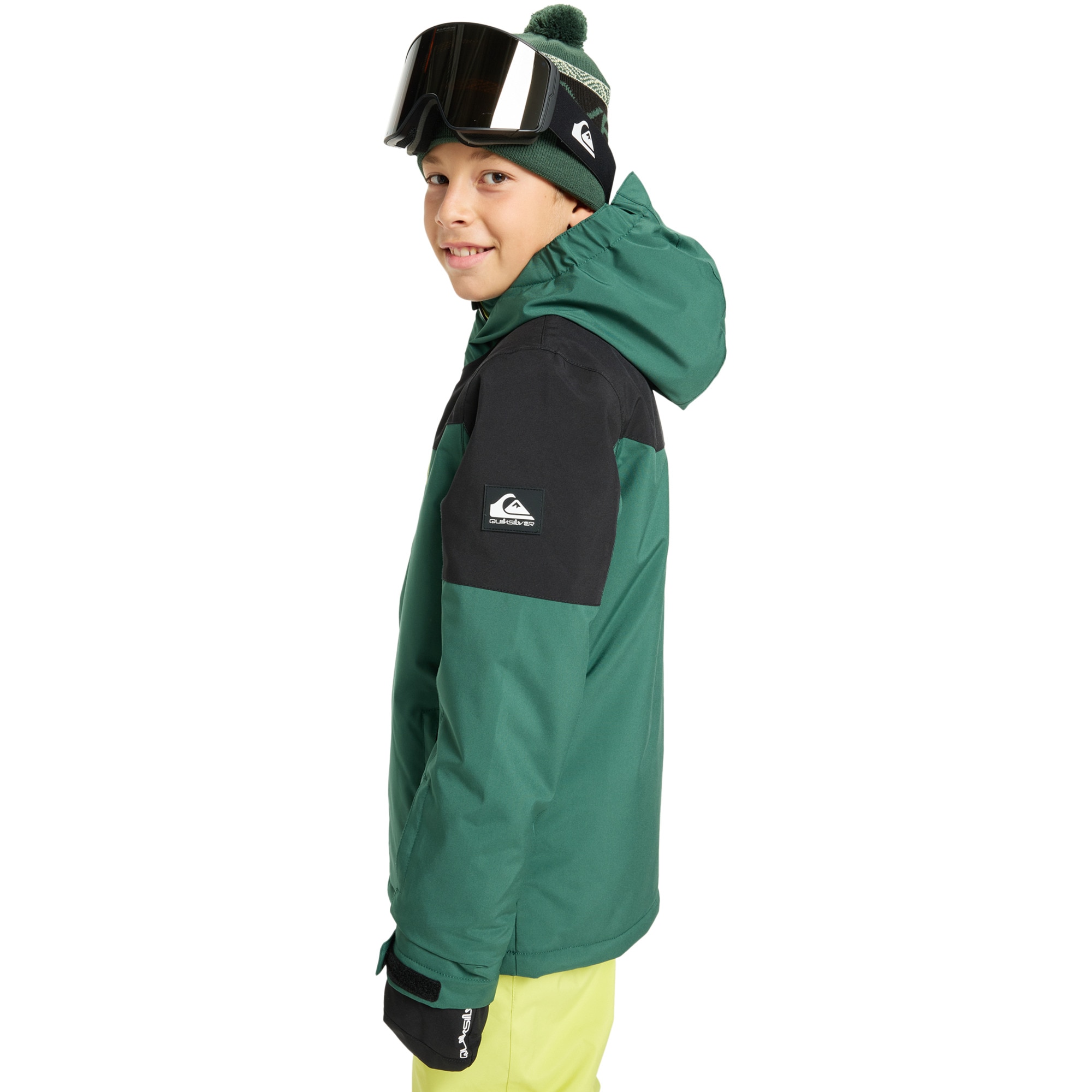 Chaqueta de niños Titano Quiksilver - Verde Verde-4