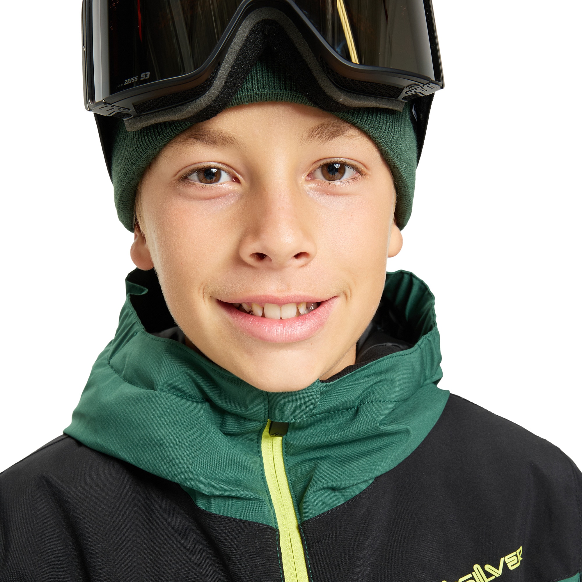 Chaqueta de niños Titano Quiksilver - Verde Verde-5