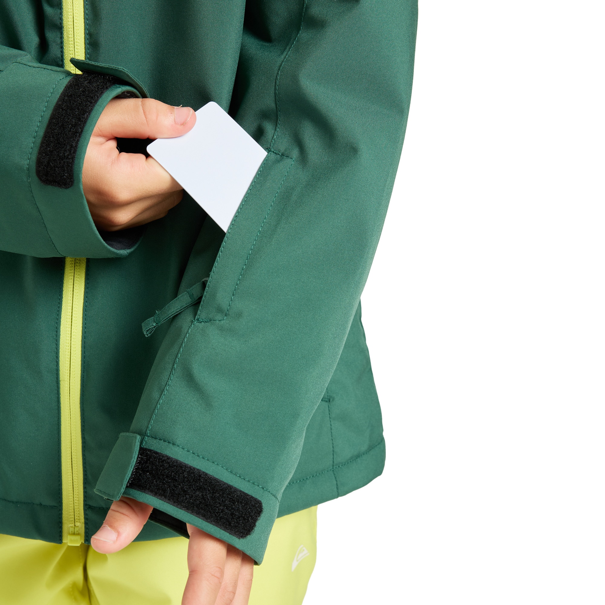 Chaqueta de niños Titano Quiksilver - Verde Verde-6