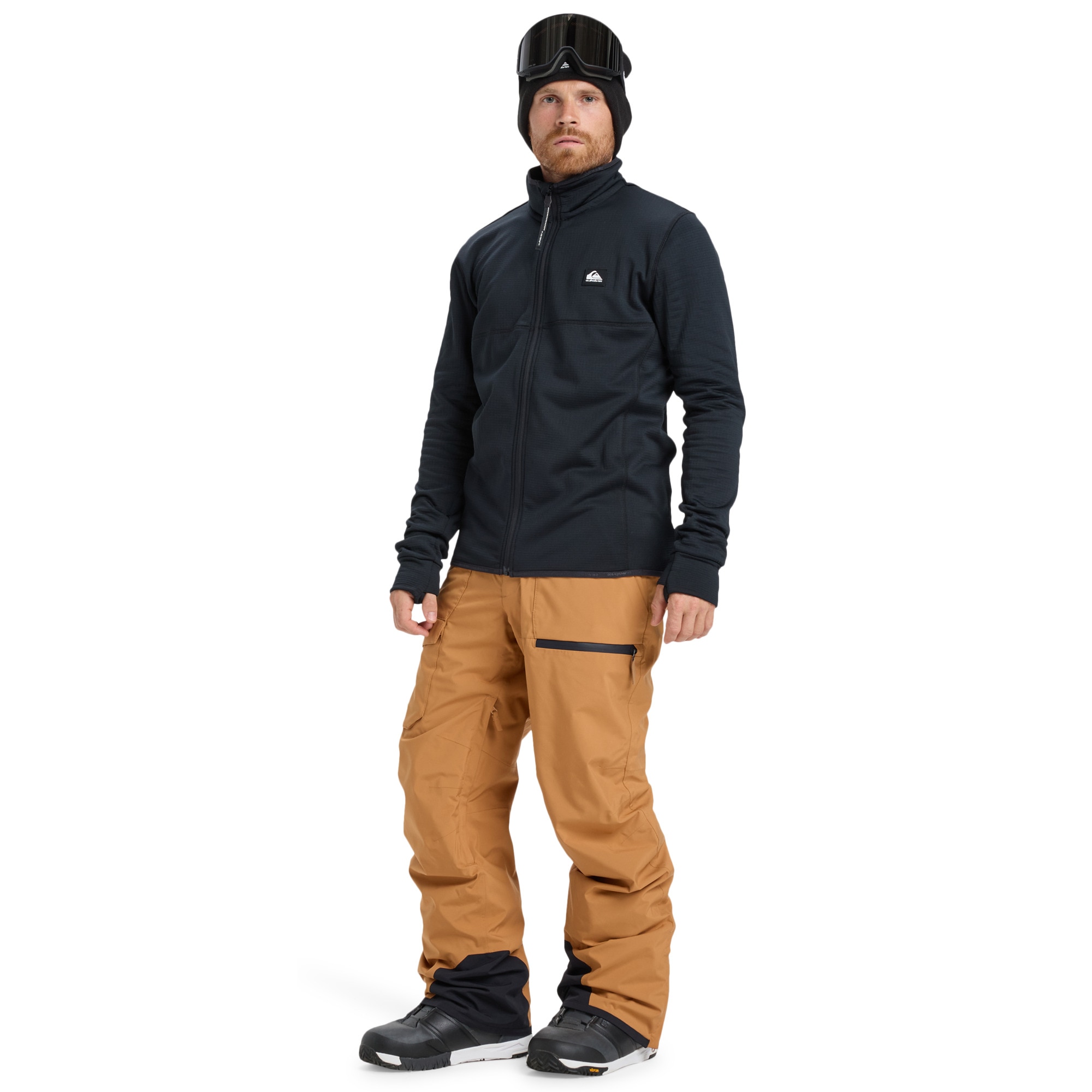 Pantalón de hombre Utility Quiksilver - Marrón Marrón-3