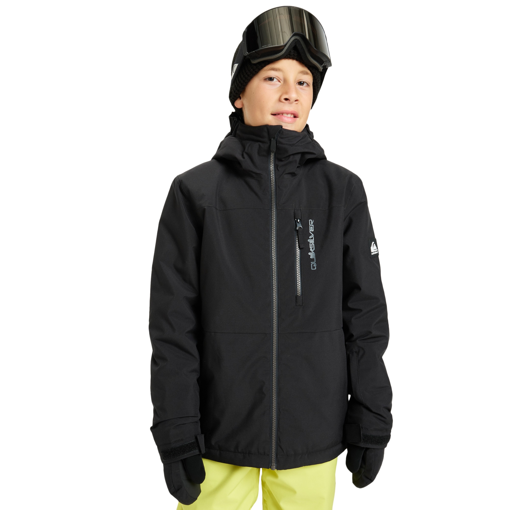 Chaqueta de niños Side Hit Solid Quiksilver - Negro Negro-1