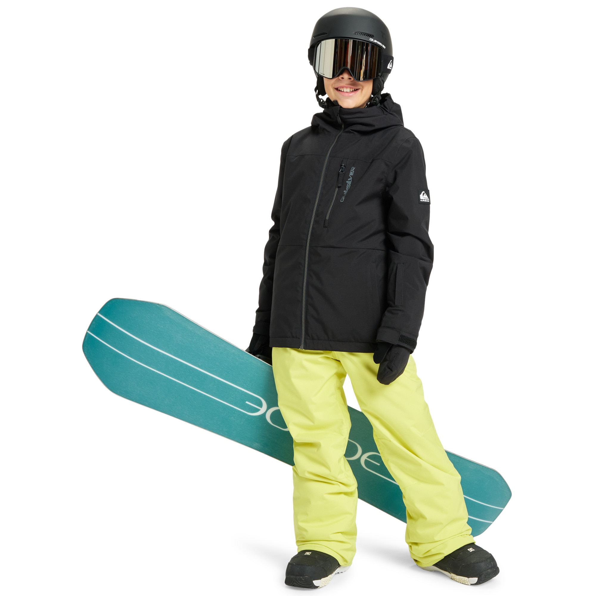 Chaqueta de niños Side Hit Solid Quiksilver - Negro Negro-3