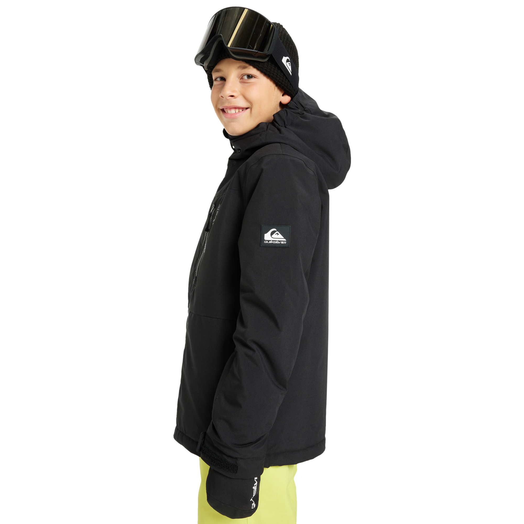 Chaqueta de niños Side Hit Solid Quiksilver - Negro Negro-4