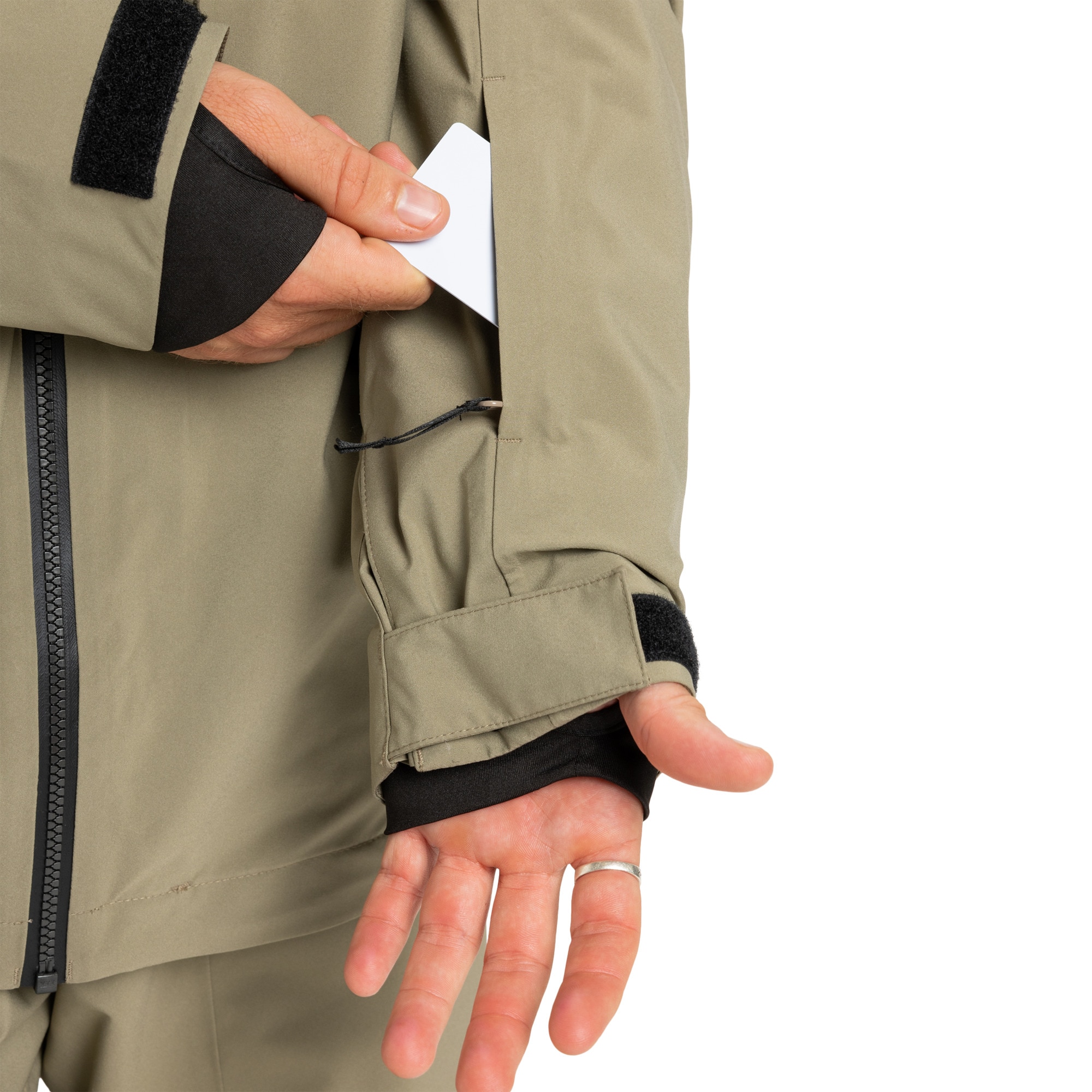 Chaqueta de hombre Muldrow 20K Quiksilver - Beige Beige-5