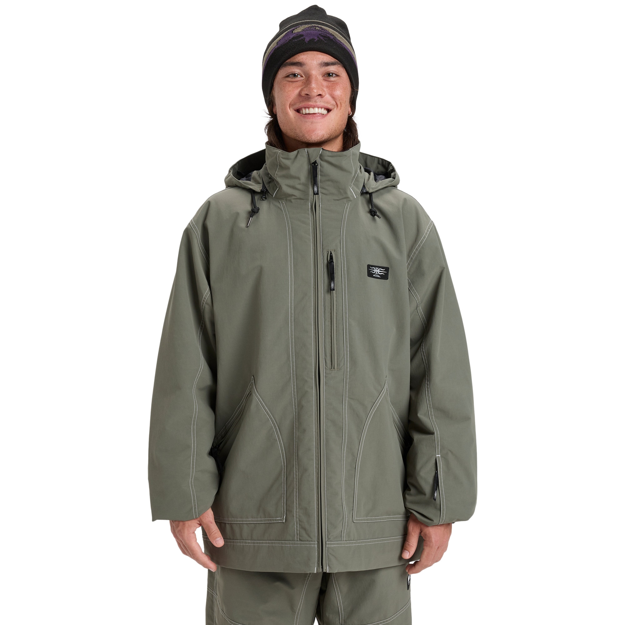 Quiksilver - Chaqueta de hombre Live Wire Quiksilver.