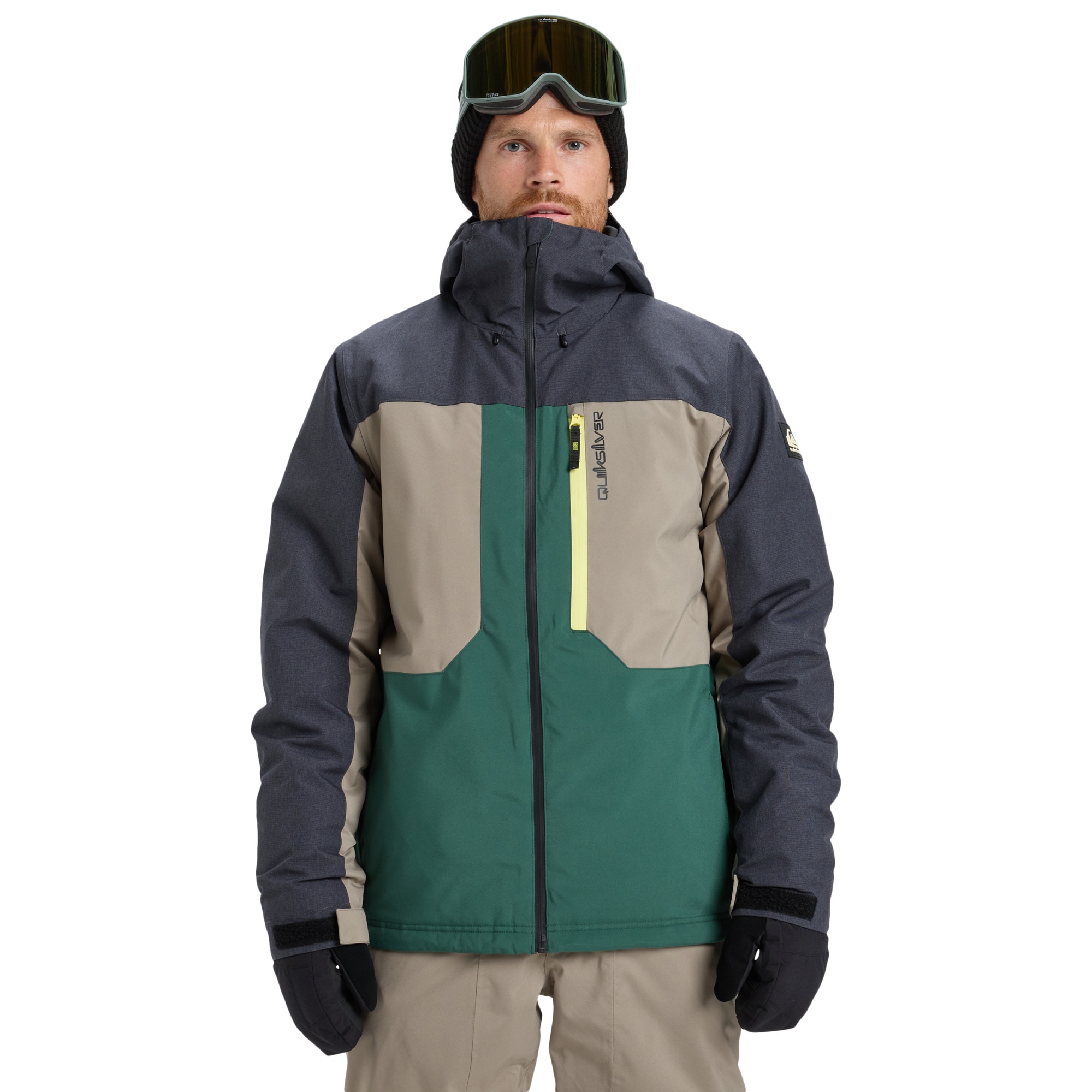 Chaqueta de hombre Dawson Quiksilver - Verde Verde-1