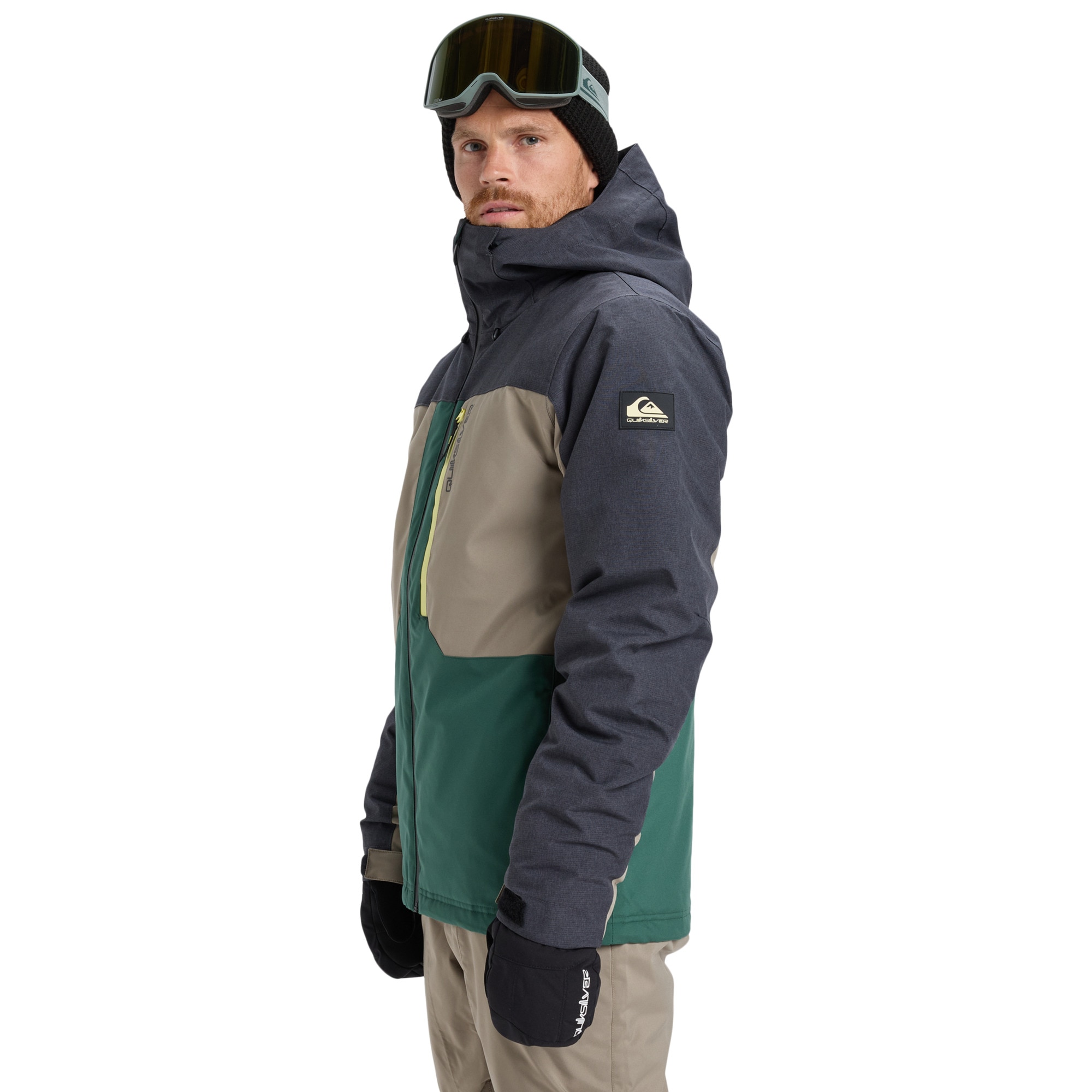 Chaqueta de hombre Dawson Quiksilver - Verde Verde-4