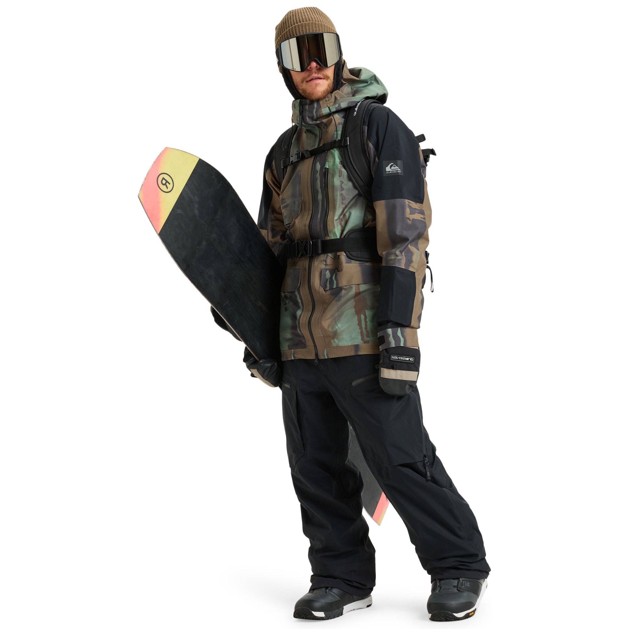 Chaqueta de hombre Highline Pro 3L GORE-TEX® Quiksilver - Multicolor Multicolor-3