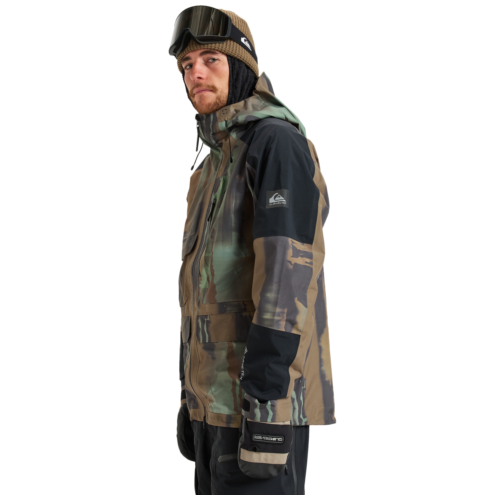 Chaqueta de hombre Highline Pro 3L GORE-TEX® Quiksilver - Multicolor Multicolor-4